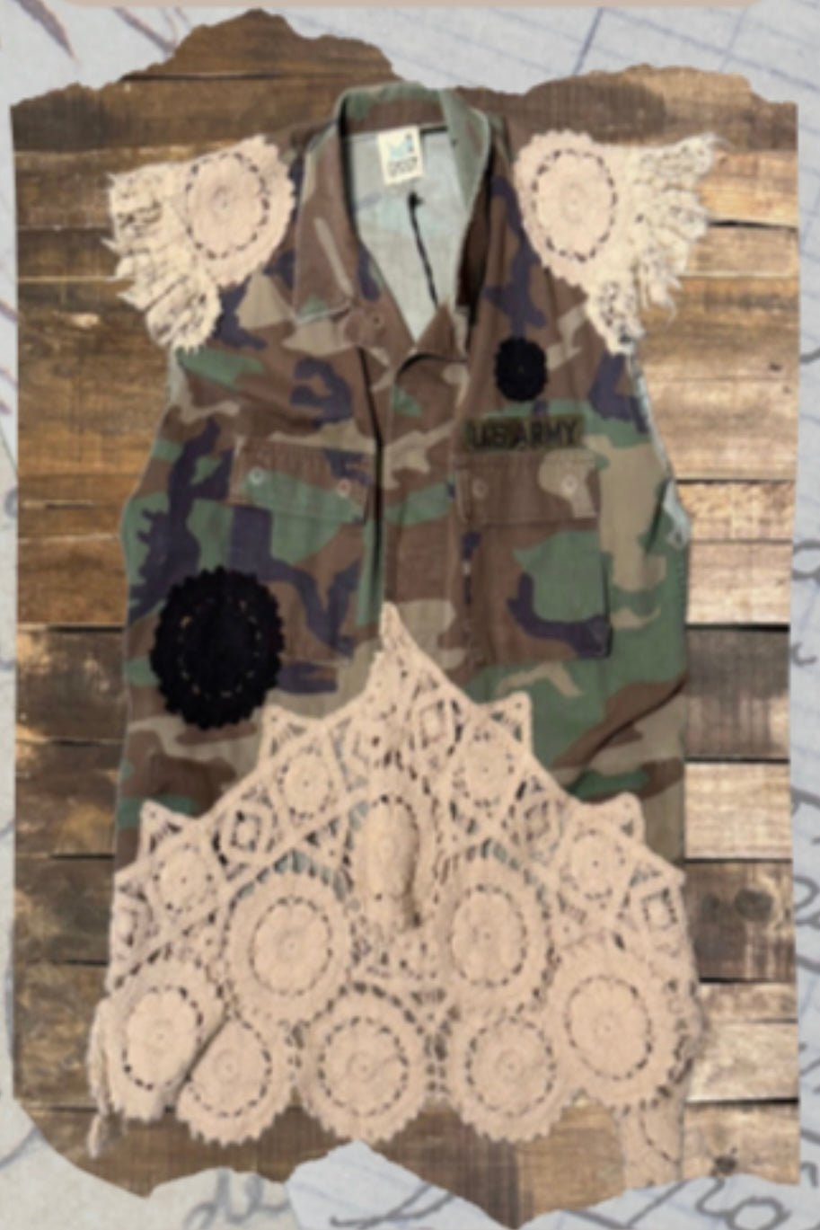 Preorder - Worn Trails Vest - ivyandlavyboutique Jaded Gypsy