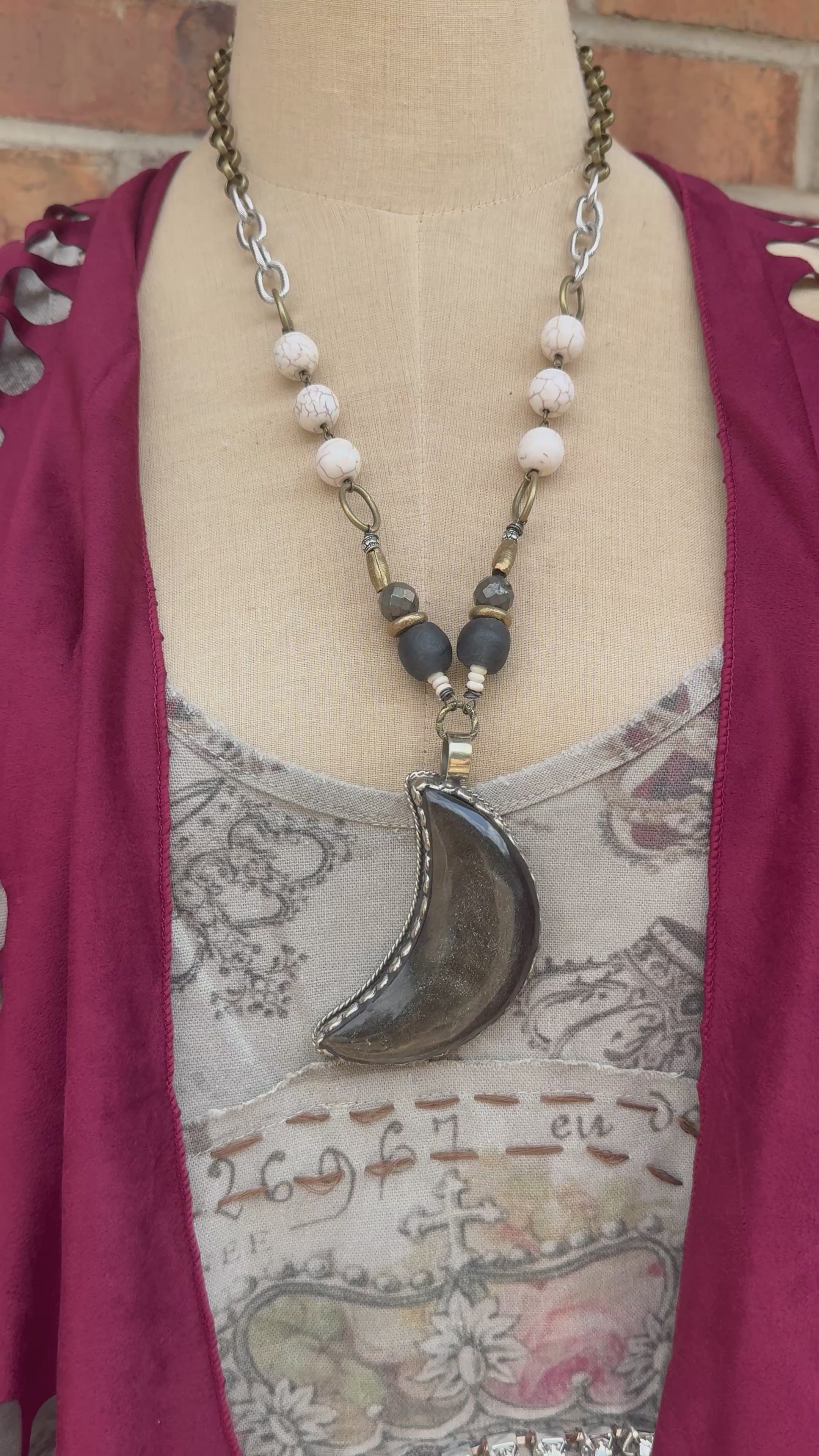 Sparkles in Moonlight Handmade Necklace