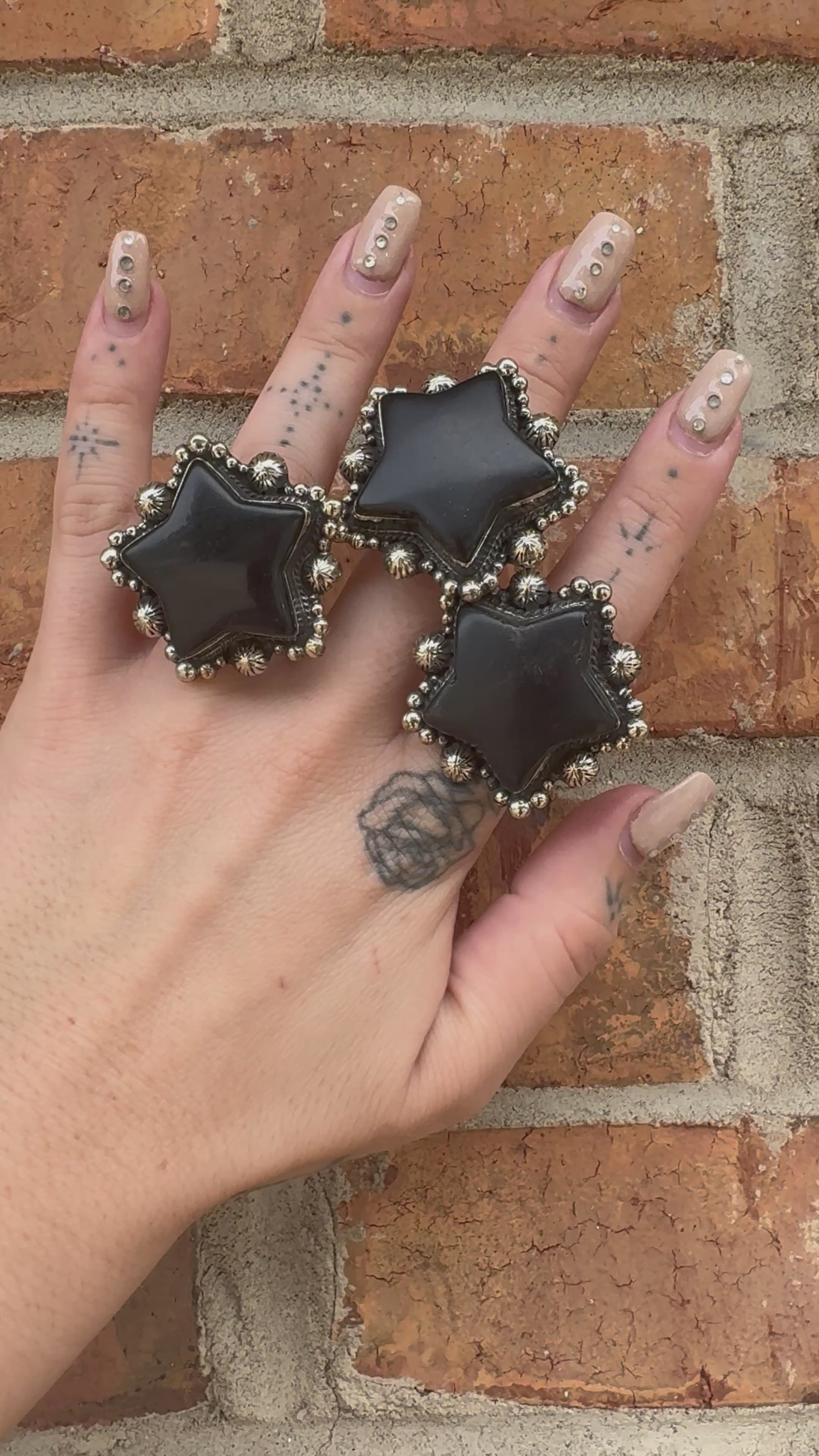 Stars in Midnight Rings