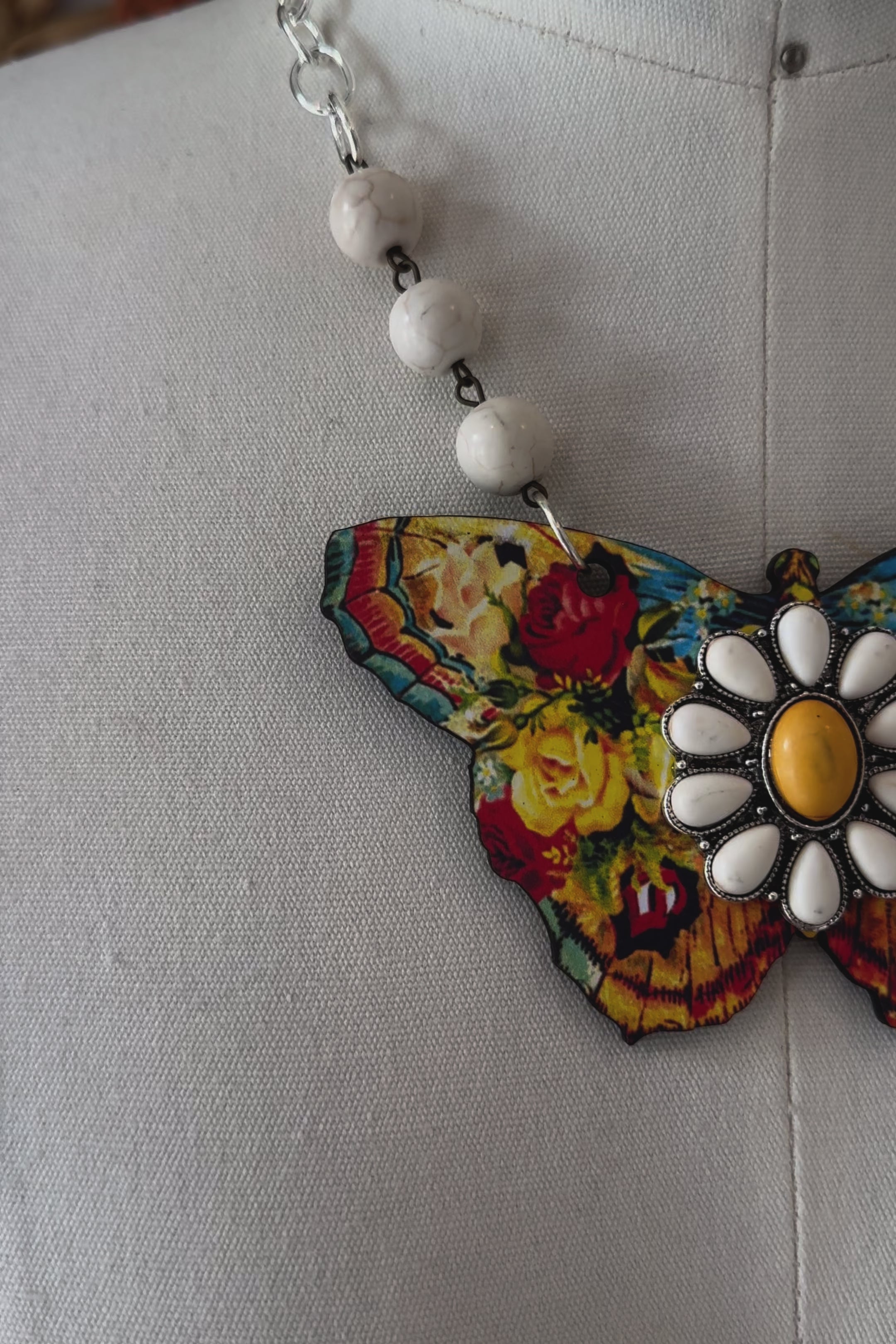 Butterfly Bliss Handmade Necklace