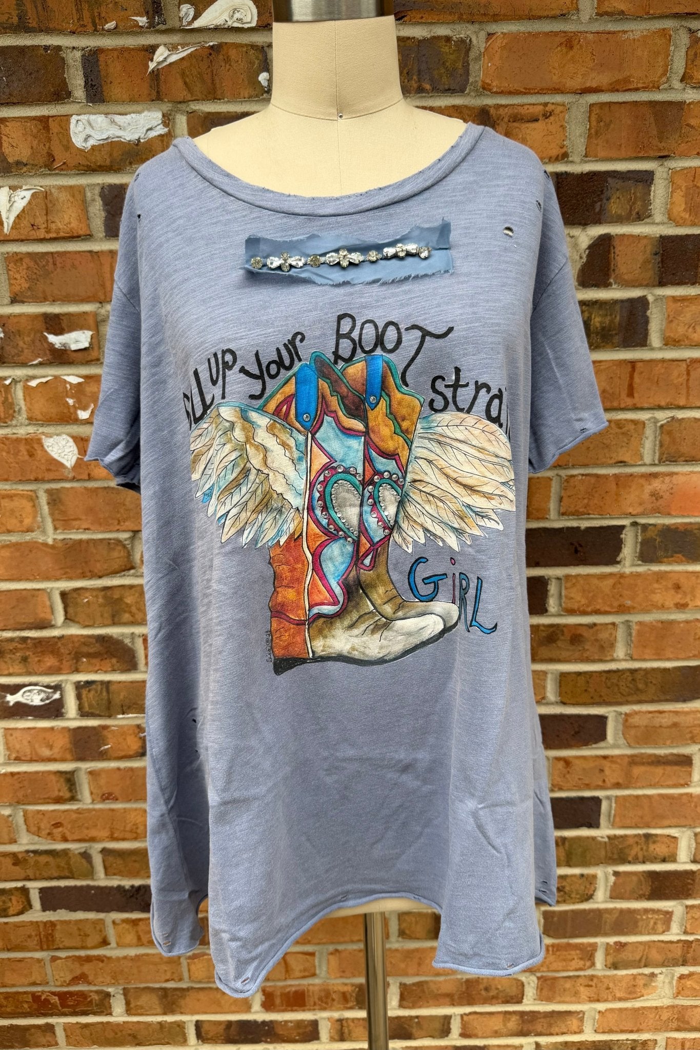 Pull Up Your Boot Straps - ivyandlavyboutique A Rare Bird Shop