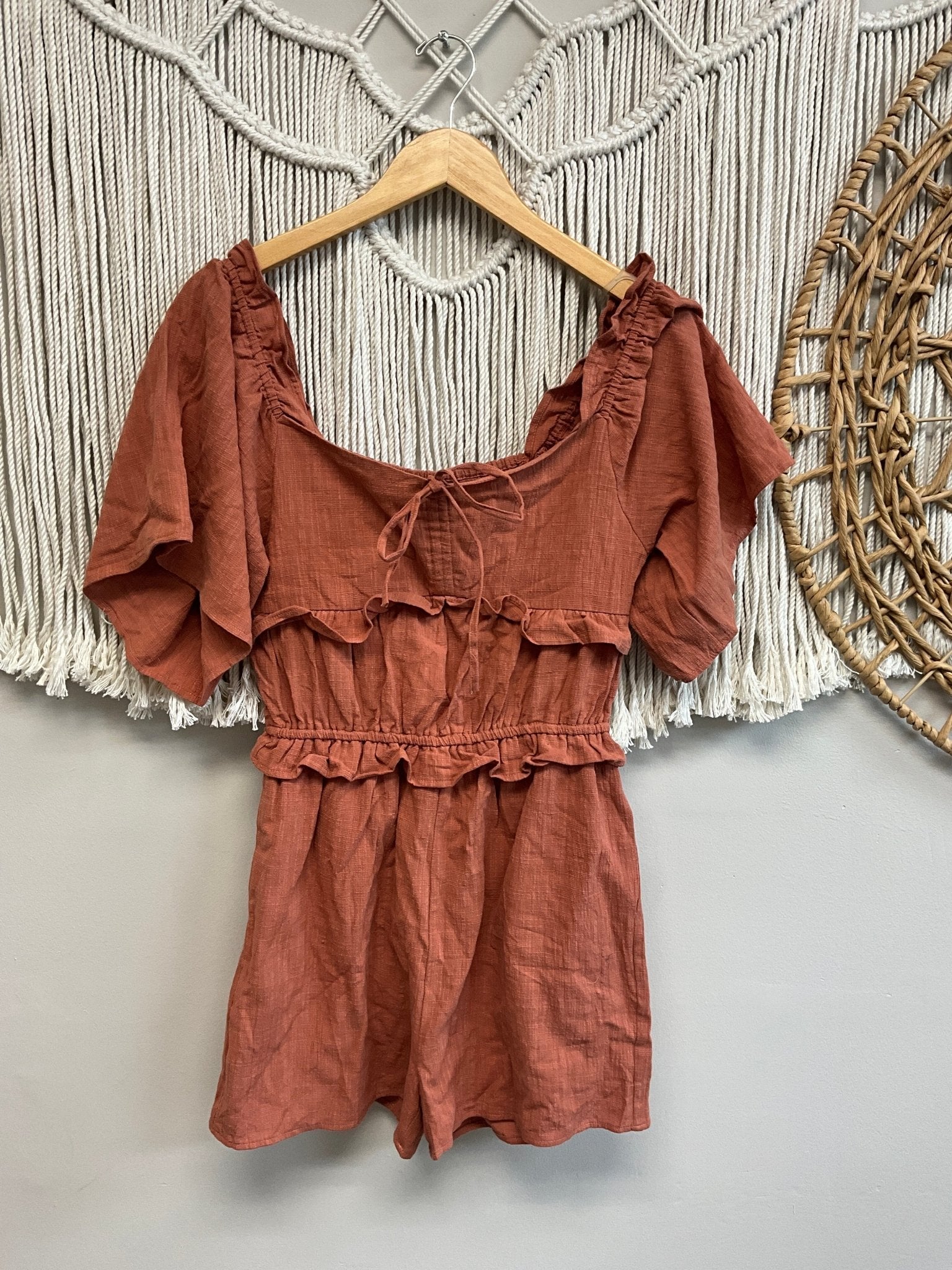 Pumpkin Romper SALE - ivyandlavyboutique ivyandlavyboutique