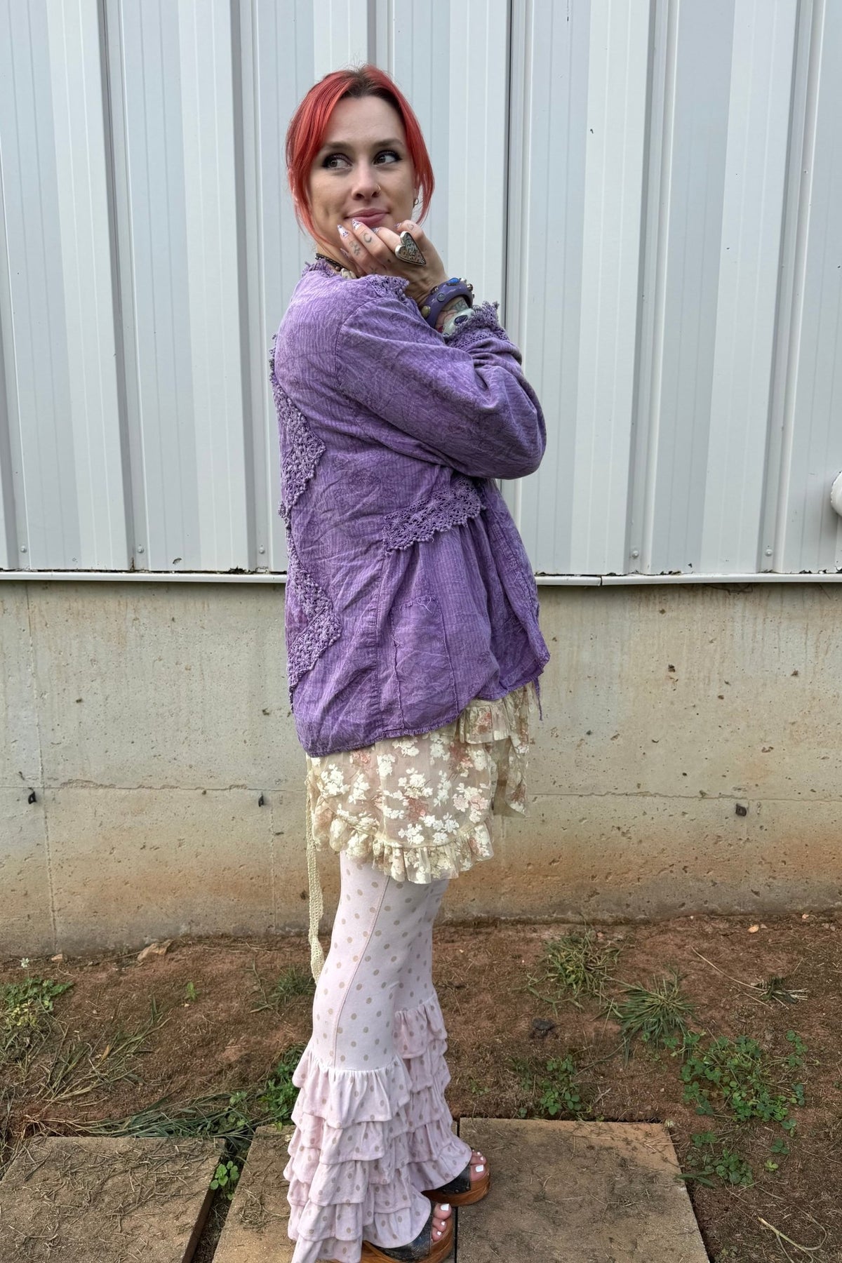 Purple Majesty Jacket - ivyandlavyboutique A Rare Bird Shop