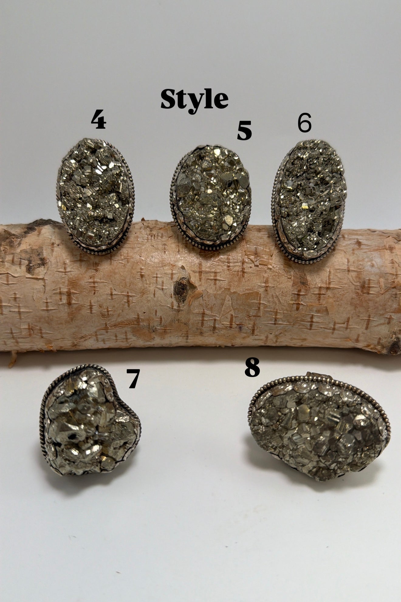 Pyrite Nugget Ring - ivyandlavyboutique ivyandlavyboutique