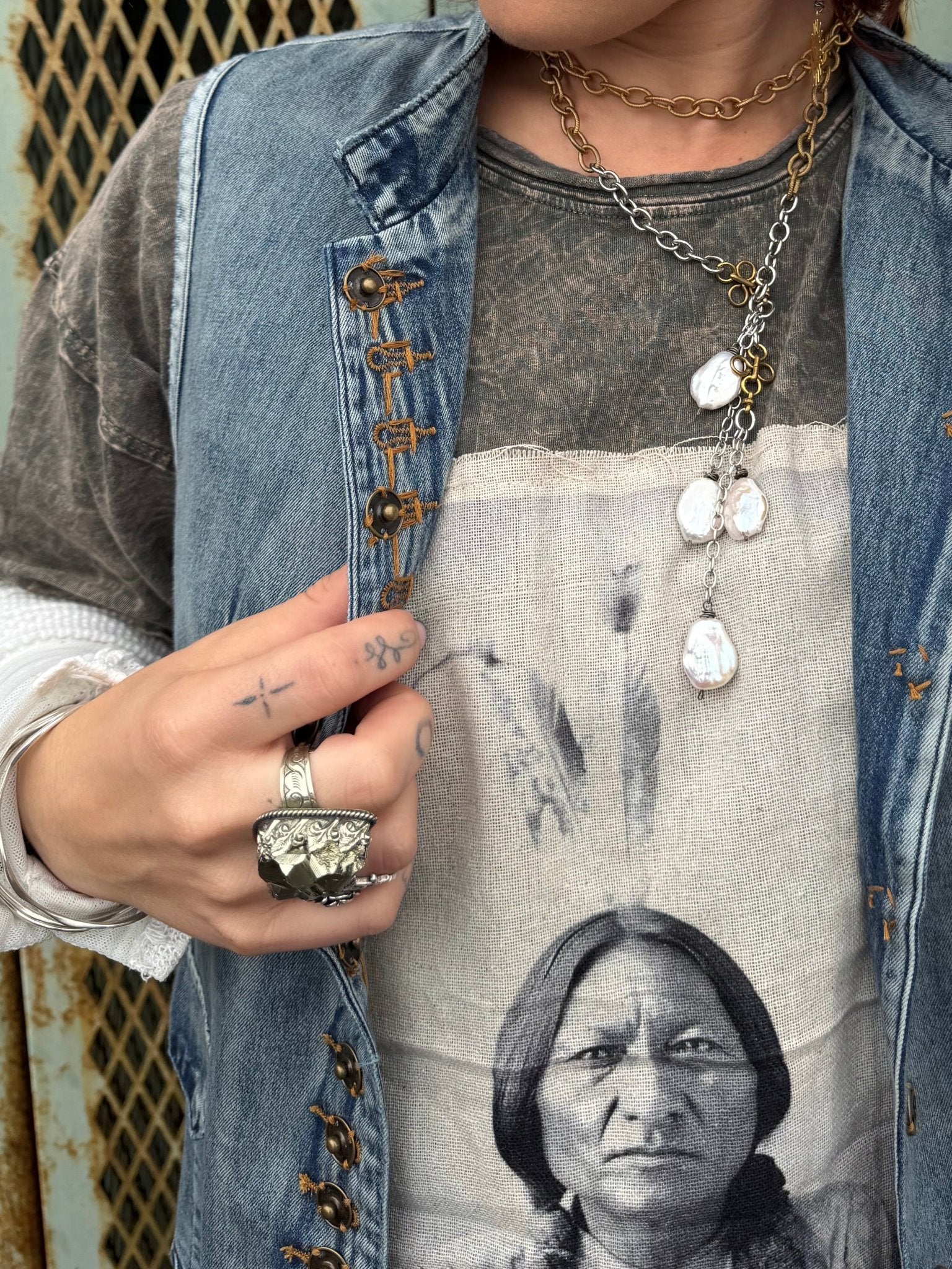 Pyrite Nugget Ring - ivyandlavyboutique ivyandlavyboutique