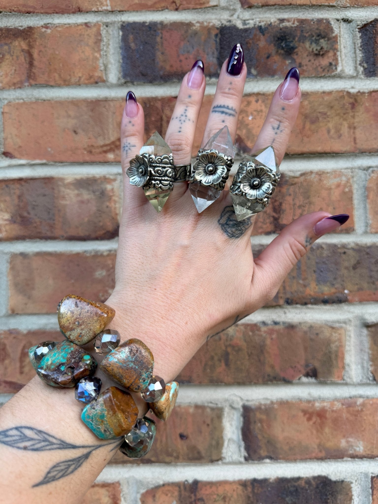 Quartz Point Ring - ivyandlavyboutique ivyandlavyboutique