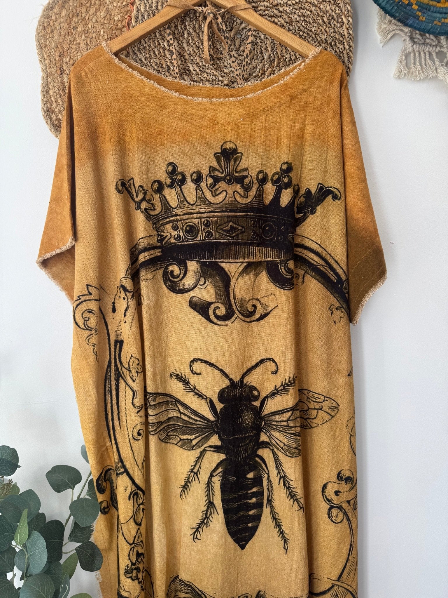 Queen Bee Hi Low - ivyandlavyboutique I LOVE LINEN