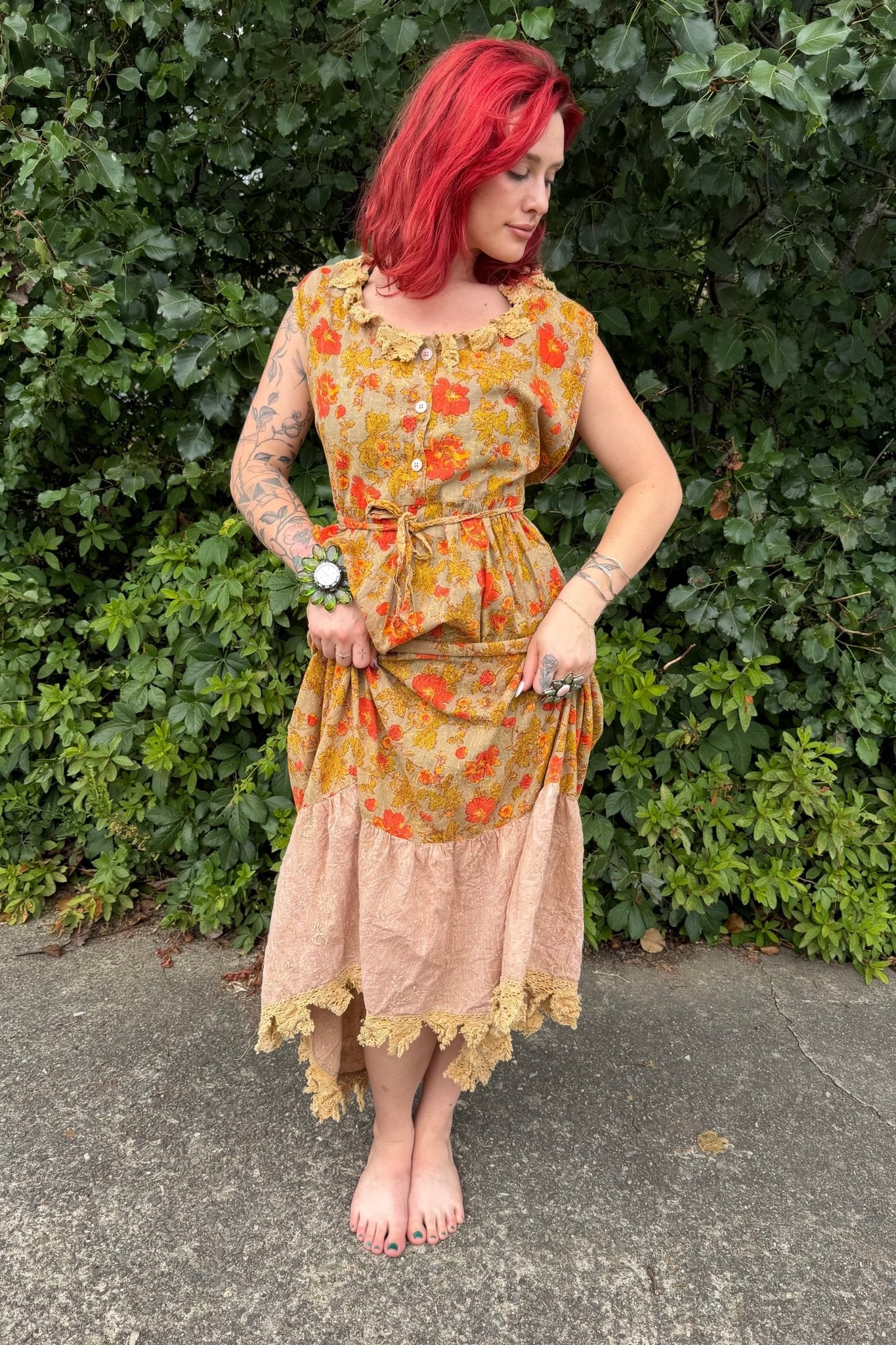 Quiet Meadow Maxi Dress - ivyandlavyboutique Jaded Gypsy