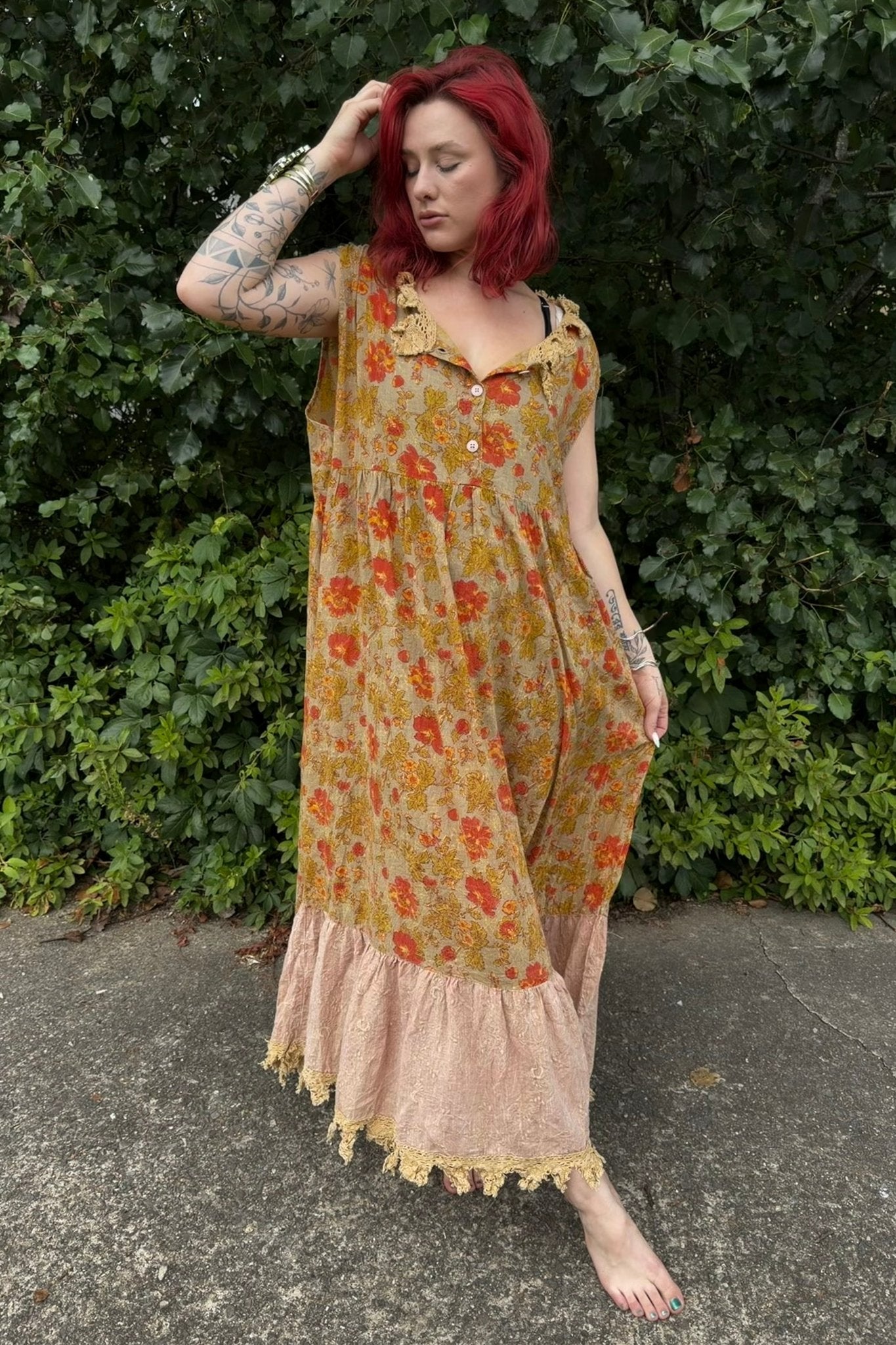 Quiet Meadow Maxi Dress - ivyandlavyboutique Jaded Gypsy