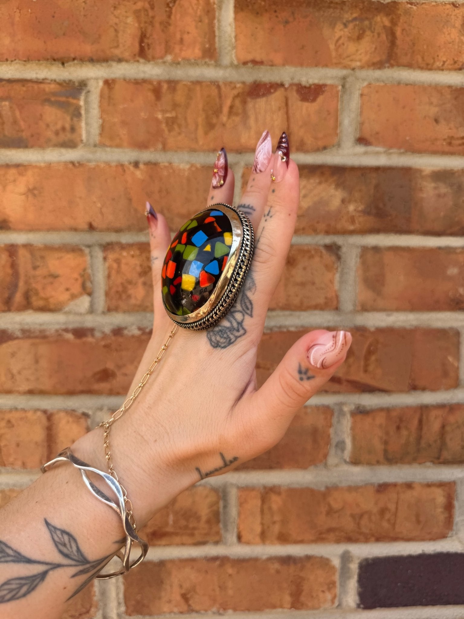 Retro Gum Dome Ring - ivyandlavyboutique ivyandlavyboutique