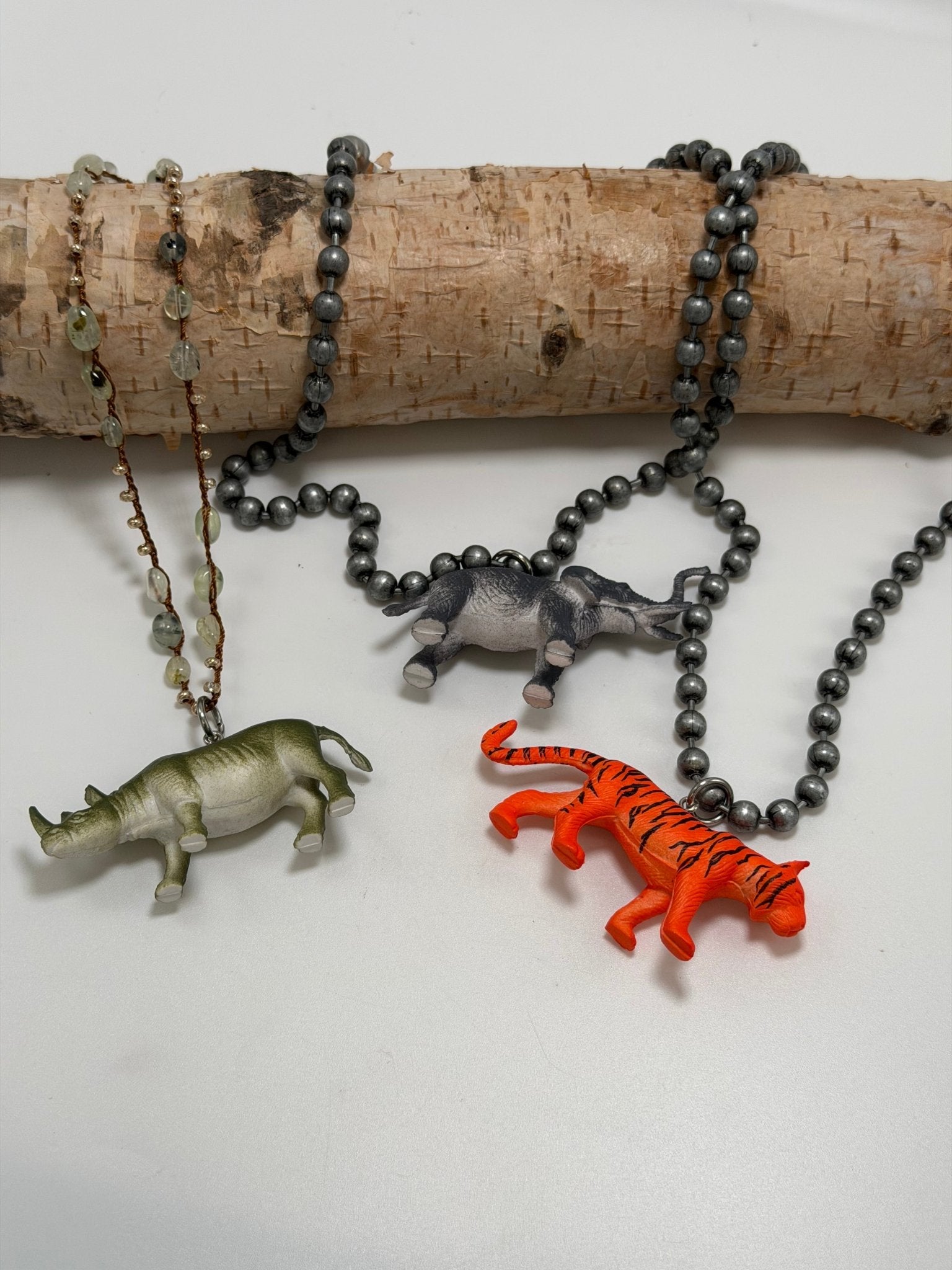 Rhino Inner Child Animal Necklace - ivyandlavyboutique ivyandlavyboutique