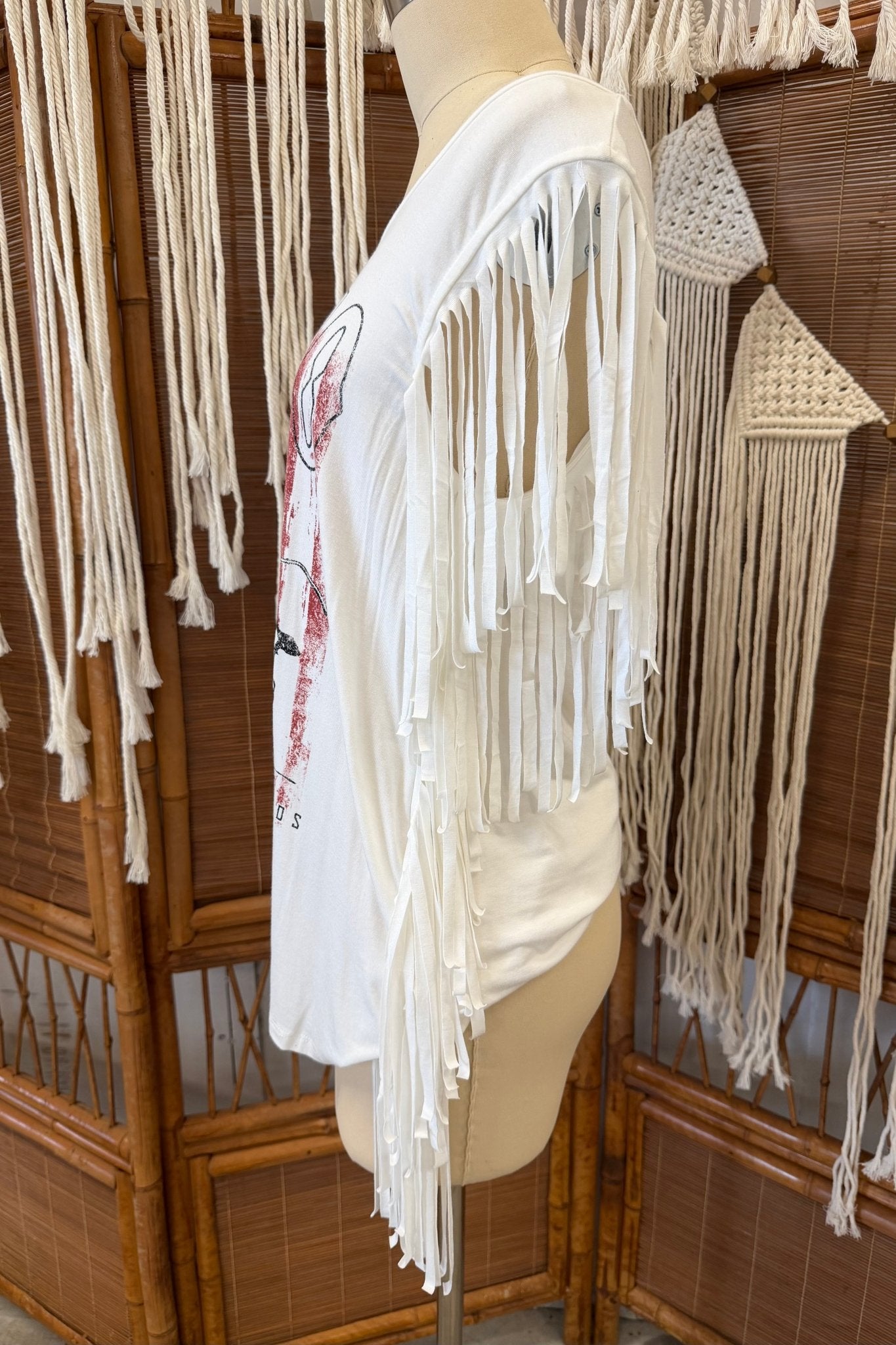 Rodeo Fringe T Shirt - ivyandlavyboutique Vocal