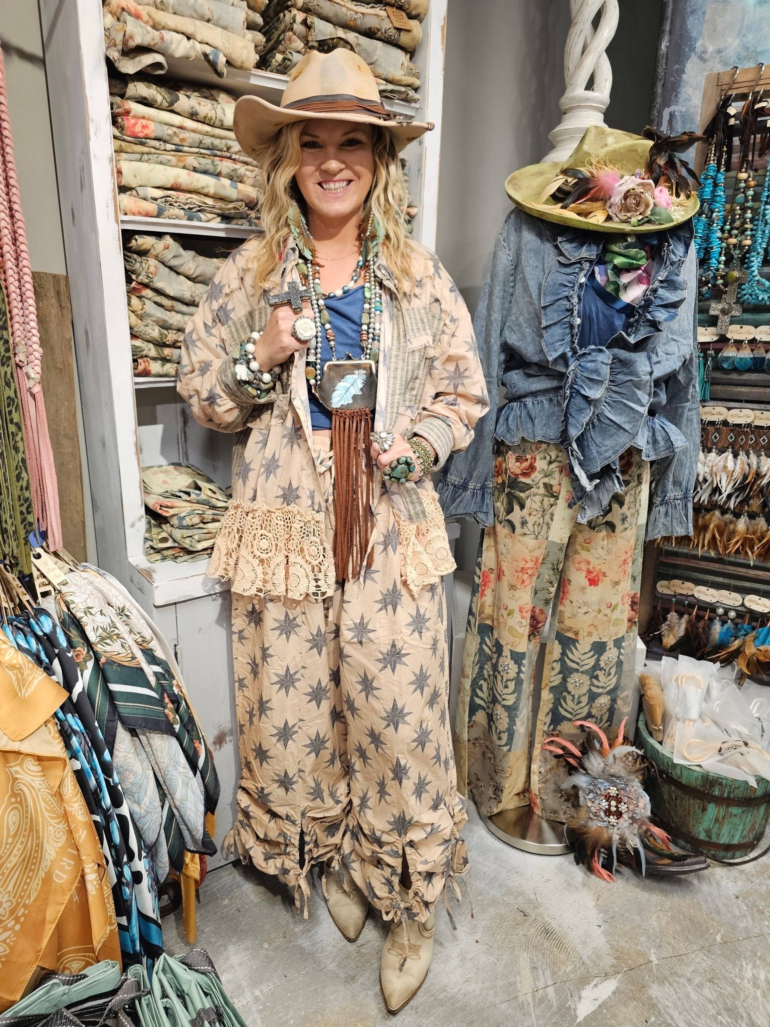 Roses Are Red Shirt/Jacket - ivyandlavyboutique A Rare Bird Shop