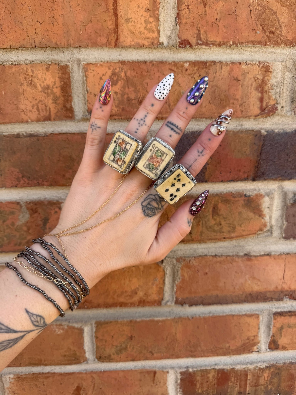 Royal Flush Ring - Choose Style - Boho Wanderlust Boutique Boho Wanderlust Boutique
