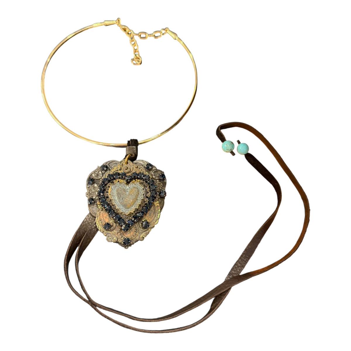 Rustic Heart Choker - Boho Wanderlust Boutique Boho Wanderlust Boutique