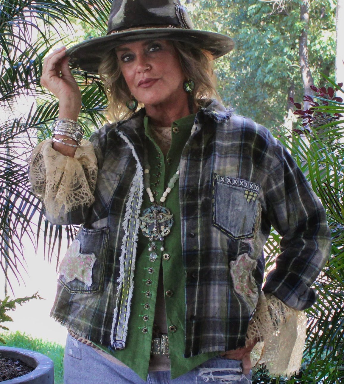 Sagebrush Flannel - Preorder - ivyandlavyboutique Jaded Gypsy