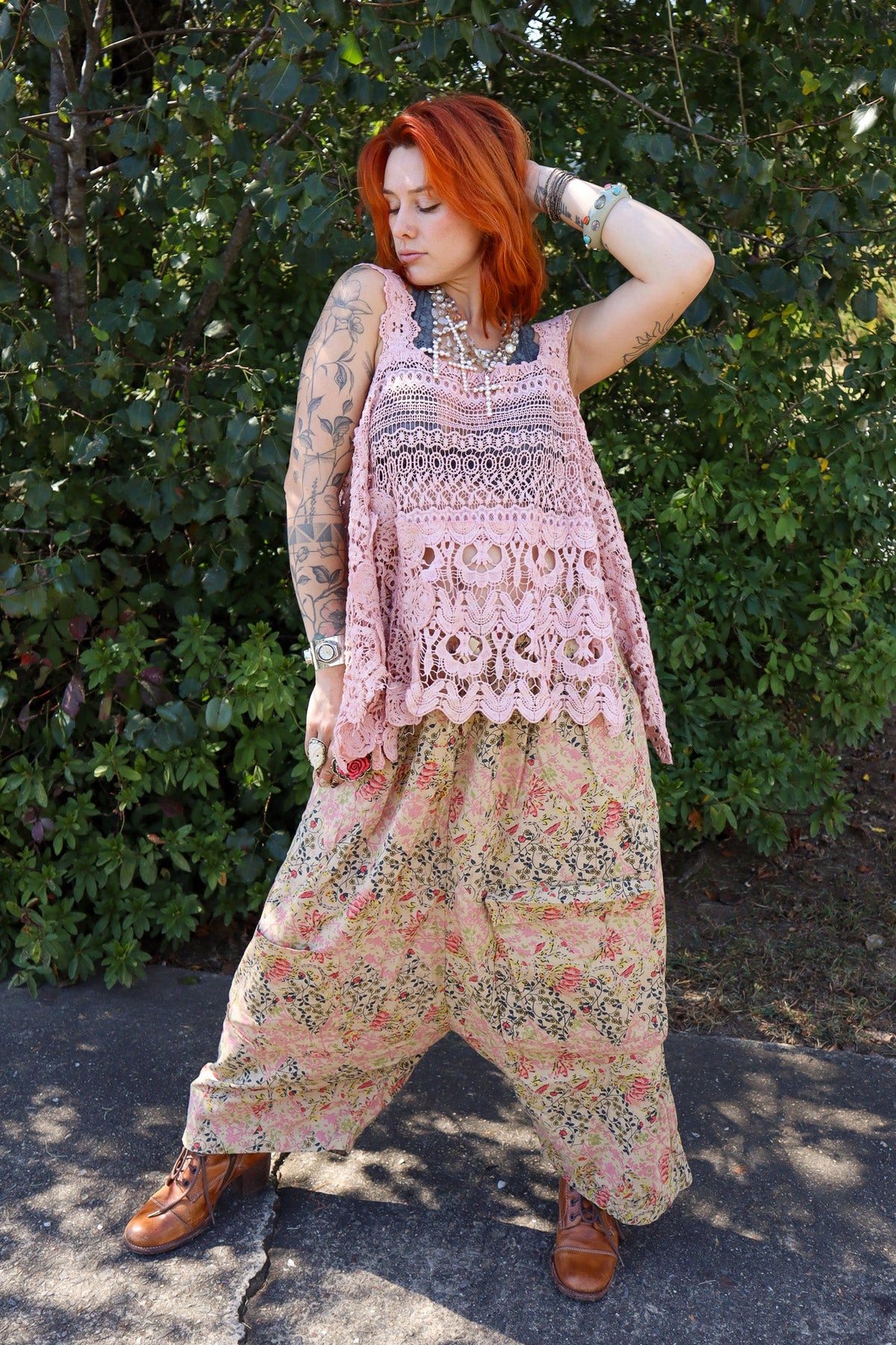 Sagebrush Sky Harem Pants - ivyandlavyboutique Jaded Gypsy