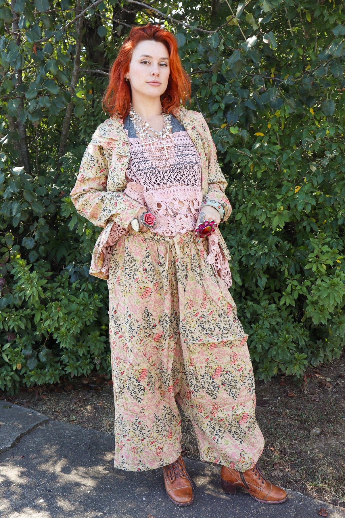 Sagebrush Sky Harem Pants - ivyandlavyboutique Jaded Gypsy