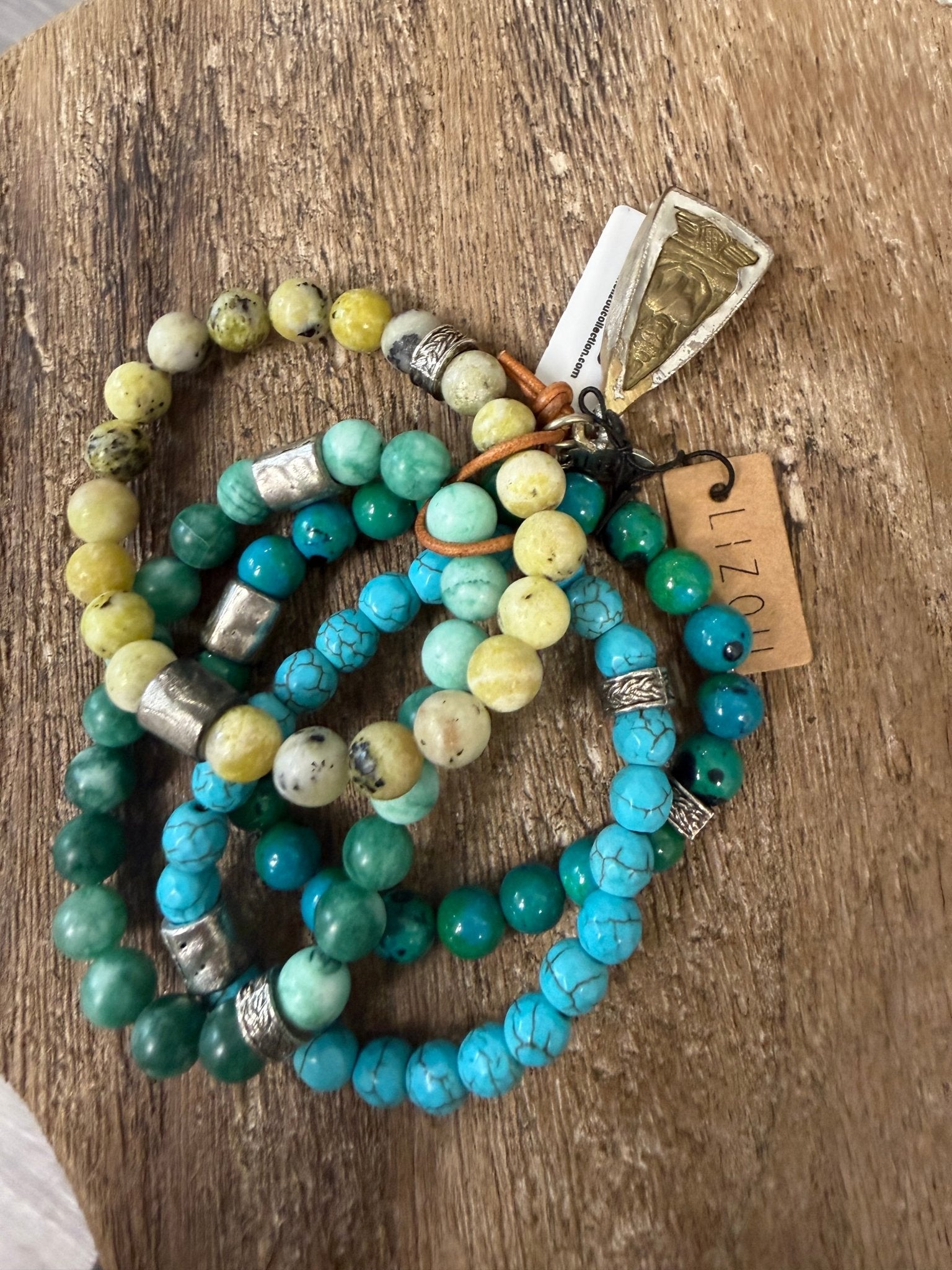 Sale - Bracelet 4 Set w/ Pendant - ivyandlavyboutique ivyandlavyboutique