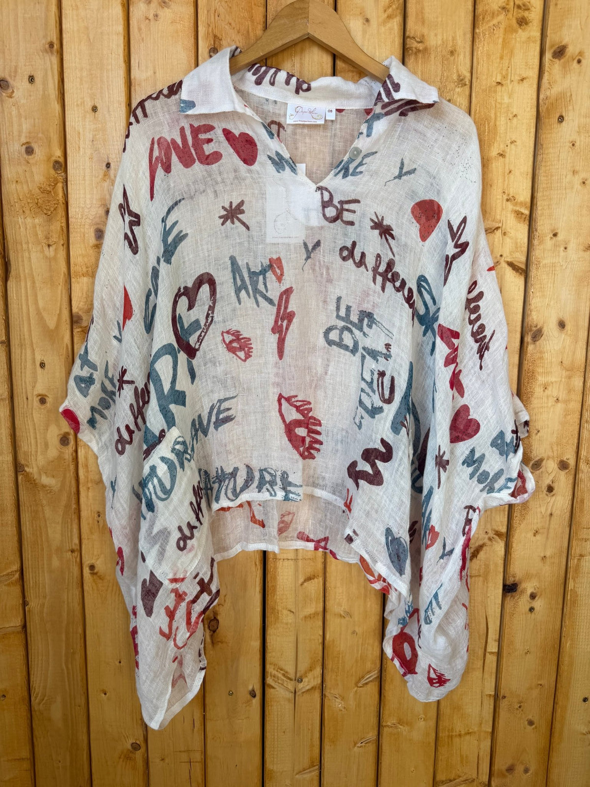 Sale Item - Paper Lace Art Tunic - ivyandlavyboutique ivyandlavyboutique