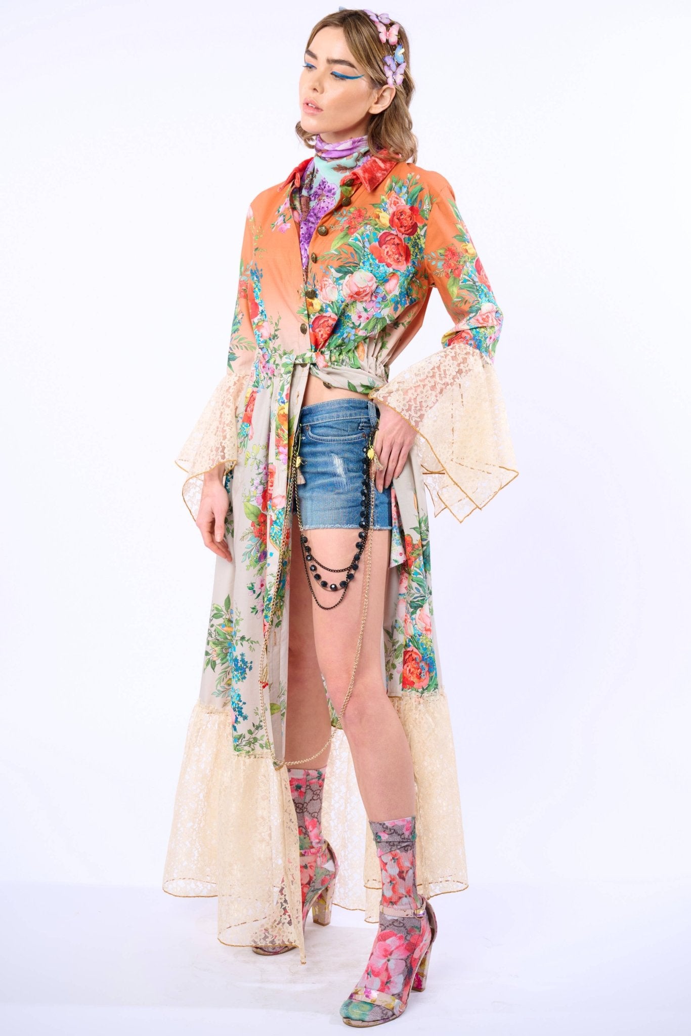 Sale - Miss Valentine Shirt - Dress - ivyandlavyboutique Aratta