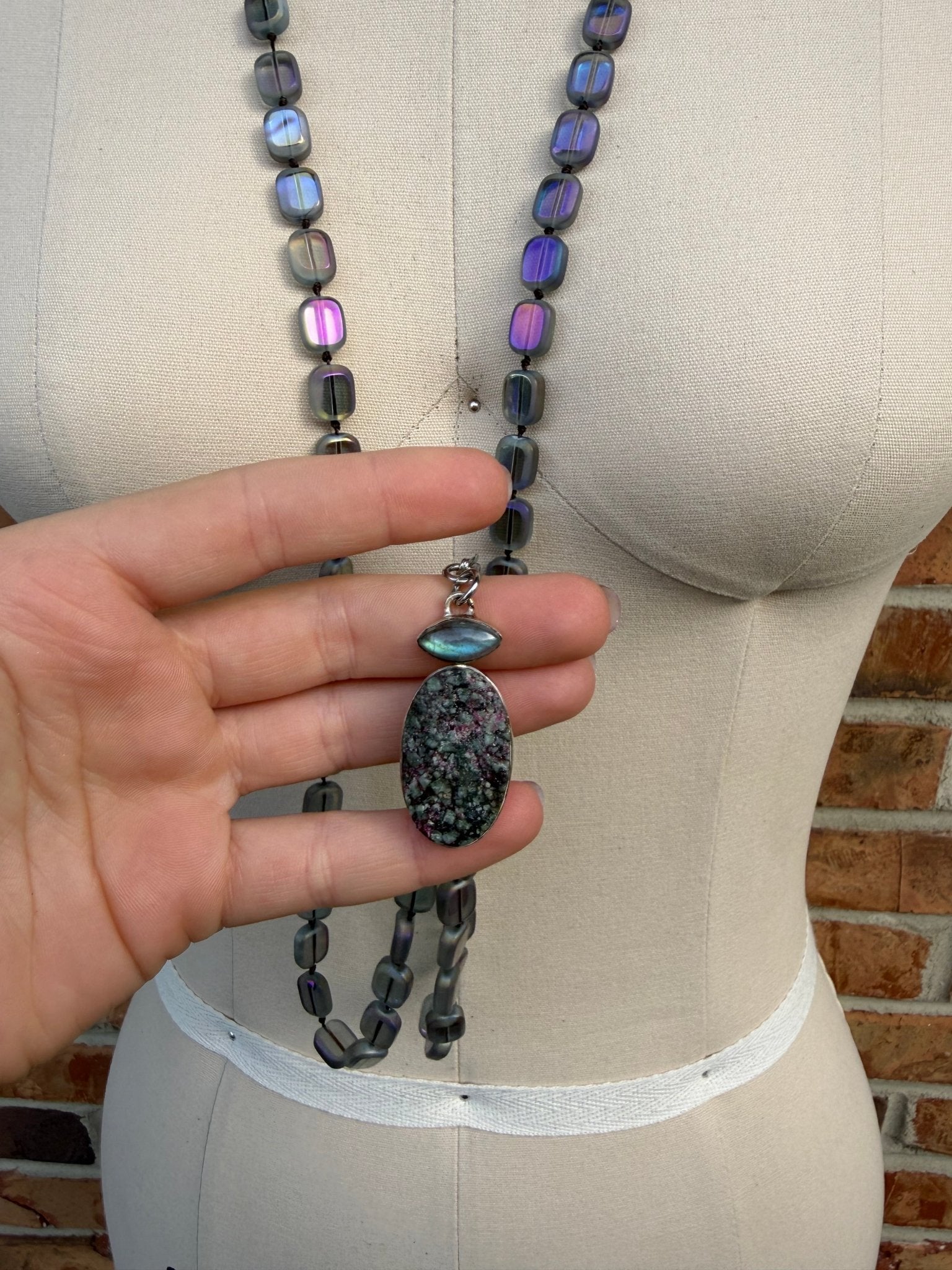 Sale Necklace w/ Sterling Pendant - 2 - ivyandlavyboutique ivyandlavyboutique