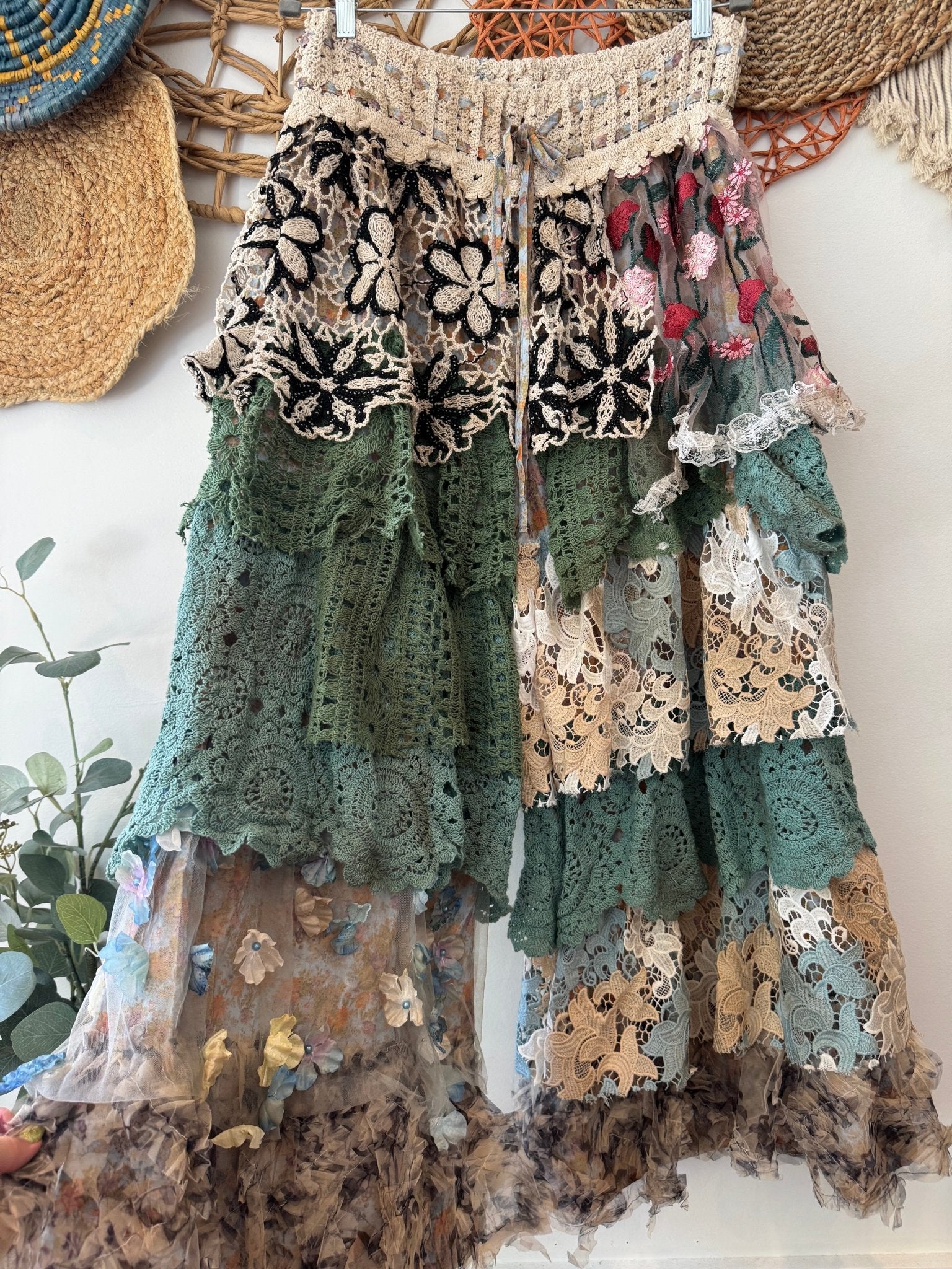 Sea Breeze Party Flare Ruffle Pant - ivyandlavyboutique A Rare Bird Shop