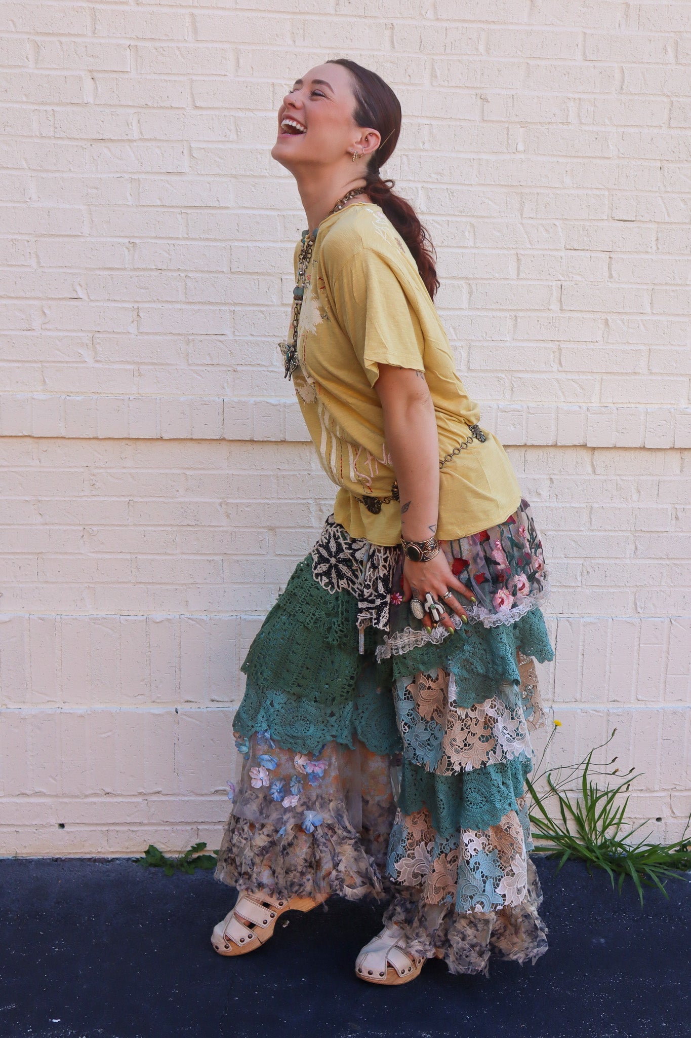 Sea Breeze Party Flare Ruffle Pant - ivyandlavyboutique A Rare Bird Shop