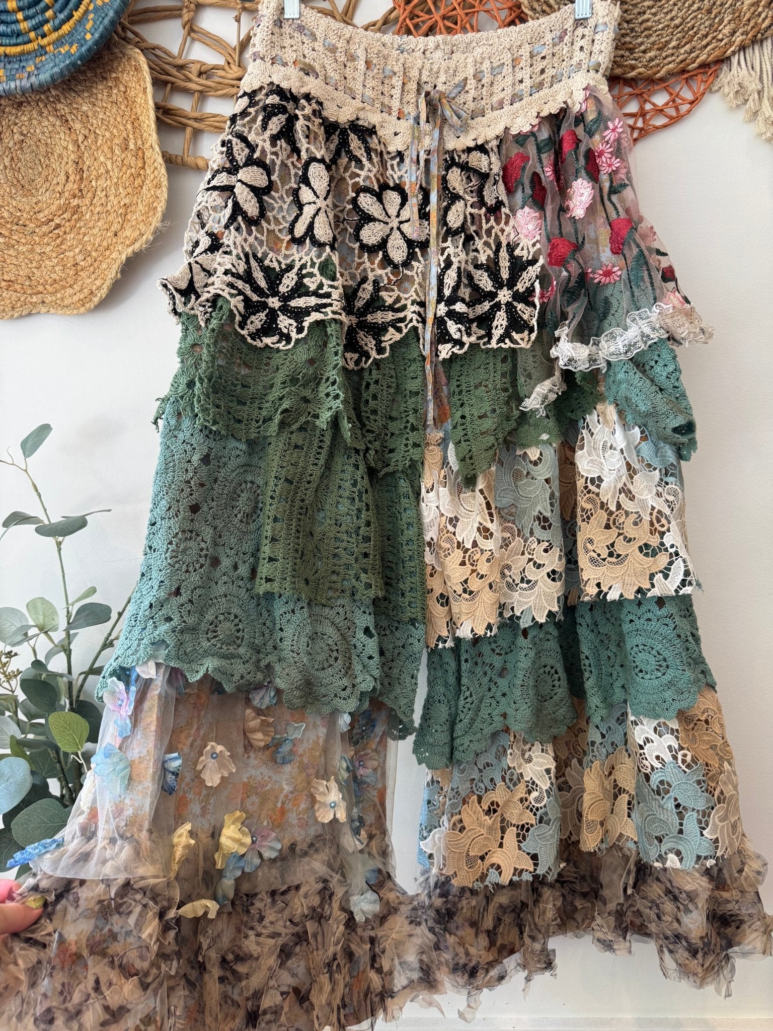 Sea Breeze Party Flare Ruffle Pant - ivyandlavyboutique A Rare Bird Shop