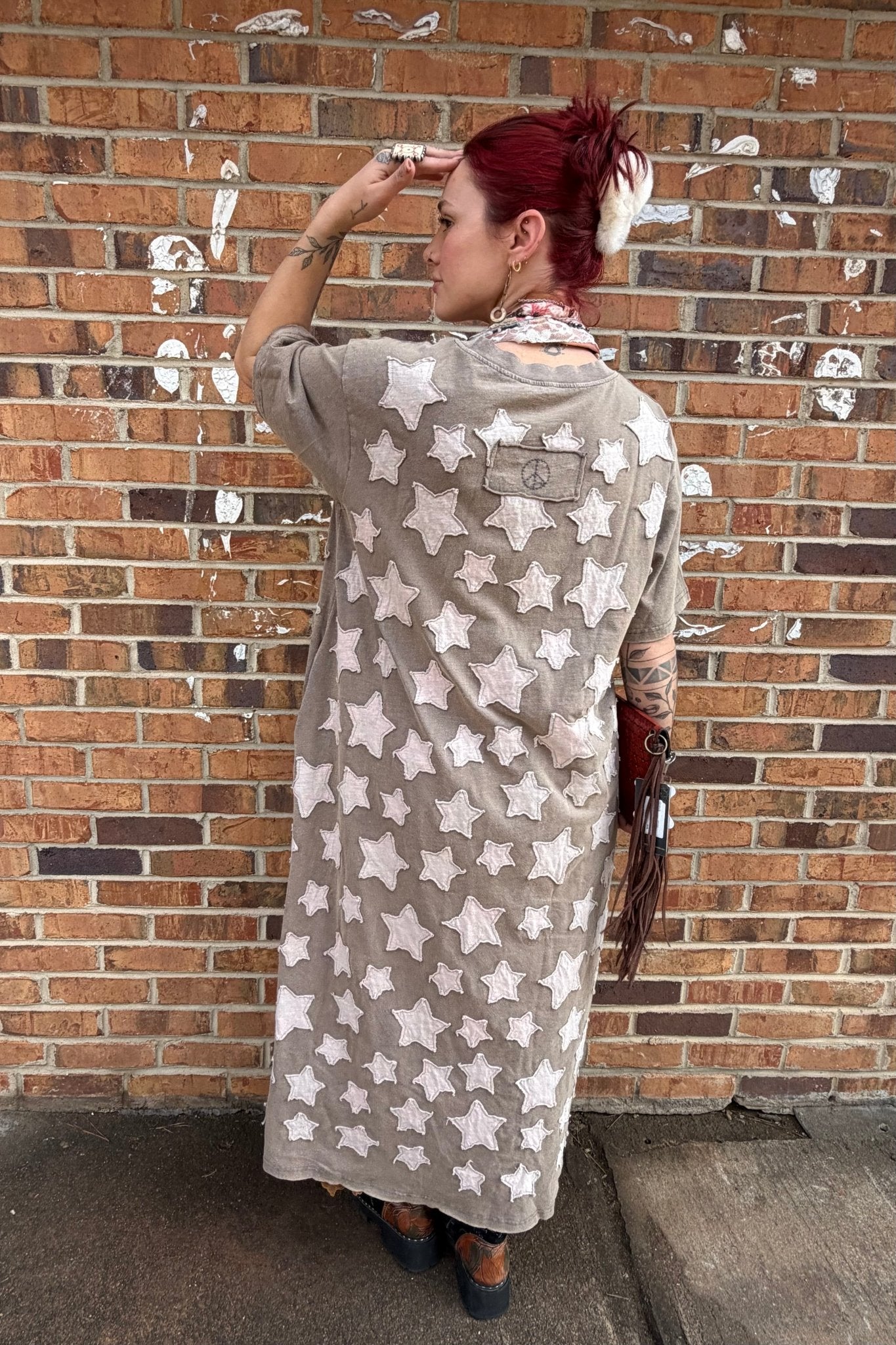 Seeing Stars Dress - ivyandlavyboutique Blue Velvet