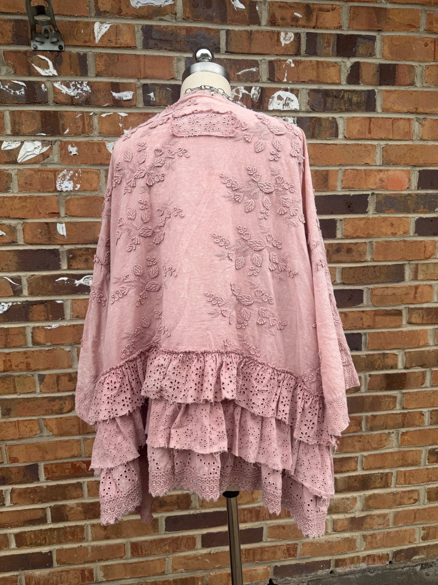 Send Her Roses Kimono - ivyandlavyboutique ivyandlavyboutique