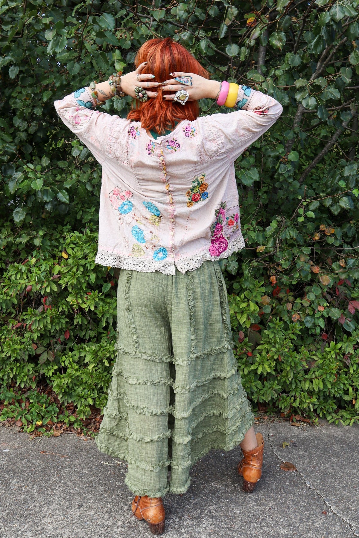 Serene Sands Pants - Olive - ivyandlavyboutique Jaded Gypsy