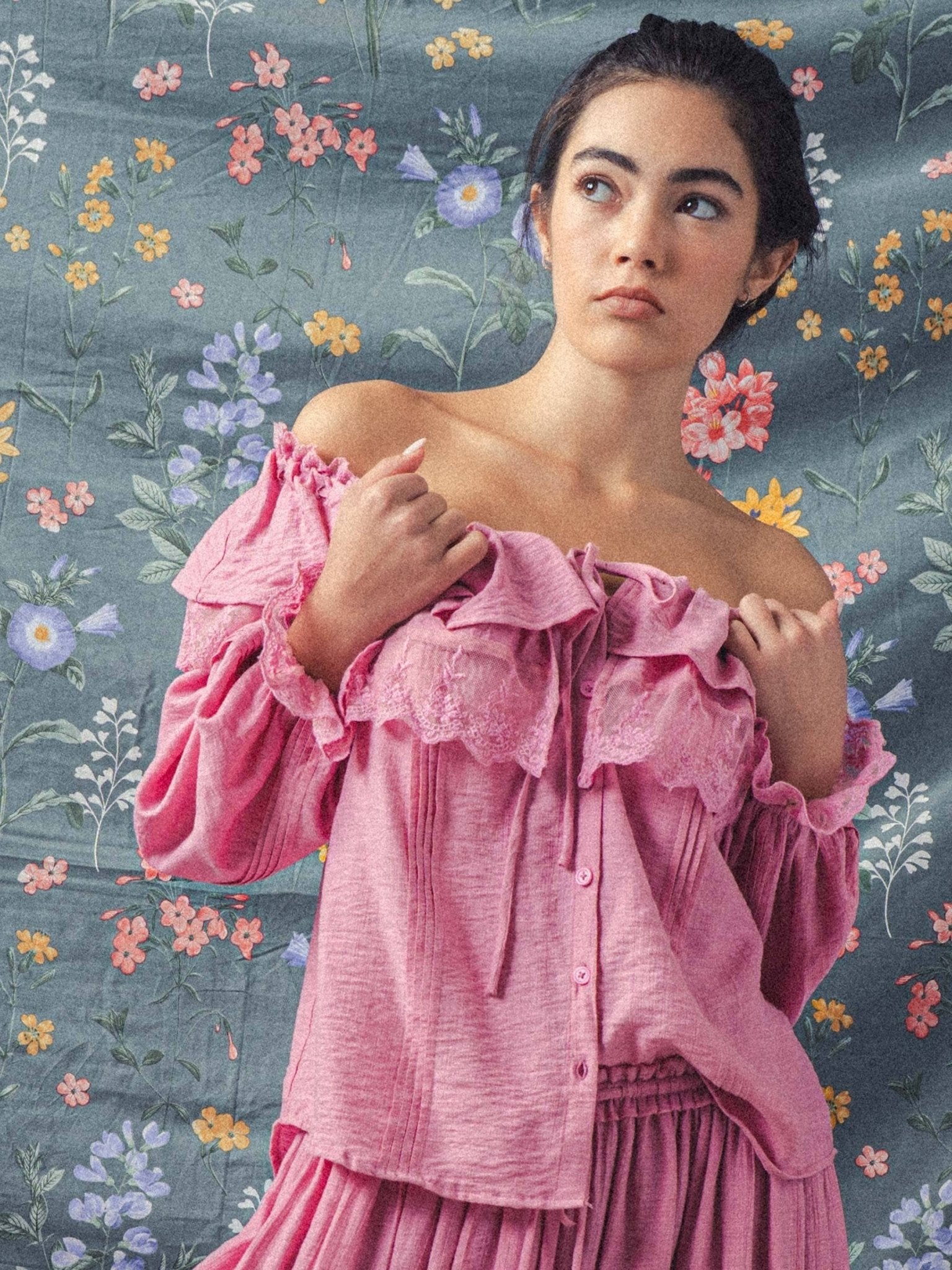 Seven Seas Lace Ruffle Blouse - ivyandlavyboutique Fashion Week