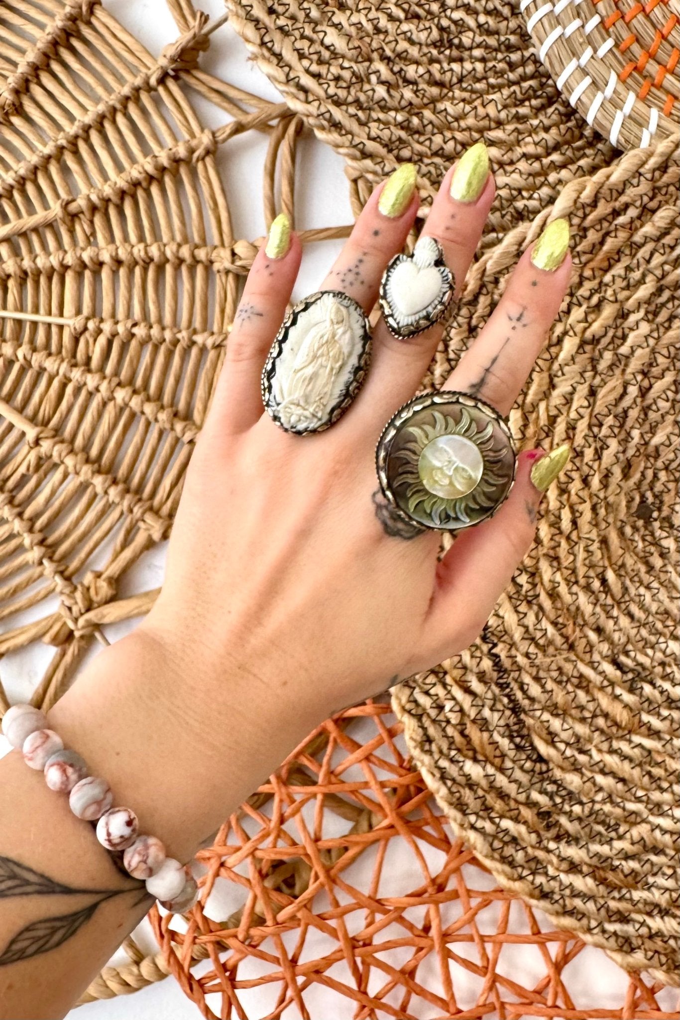Shades of the Sun Circle Ring - ivyandlavyboutique ivyandlavyboutique