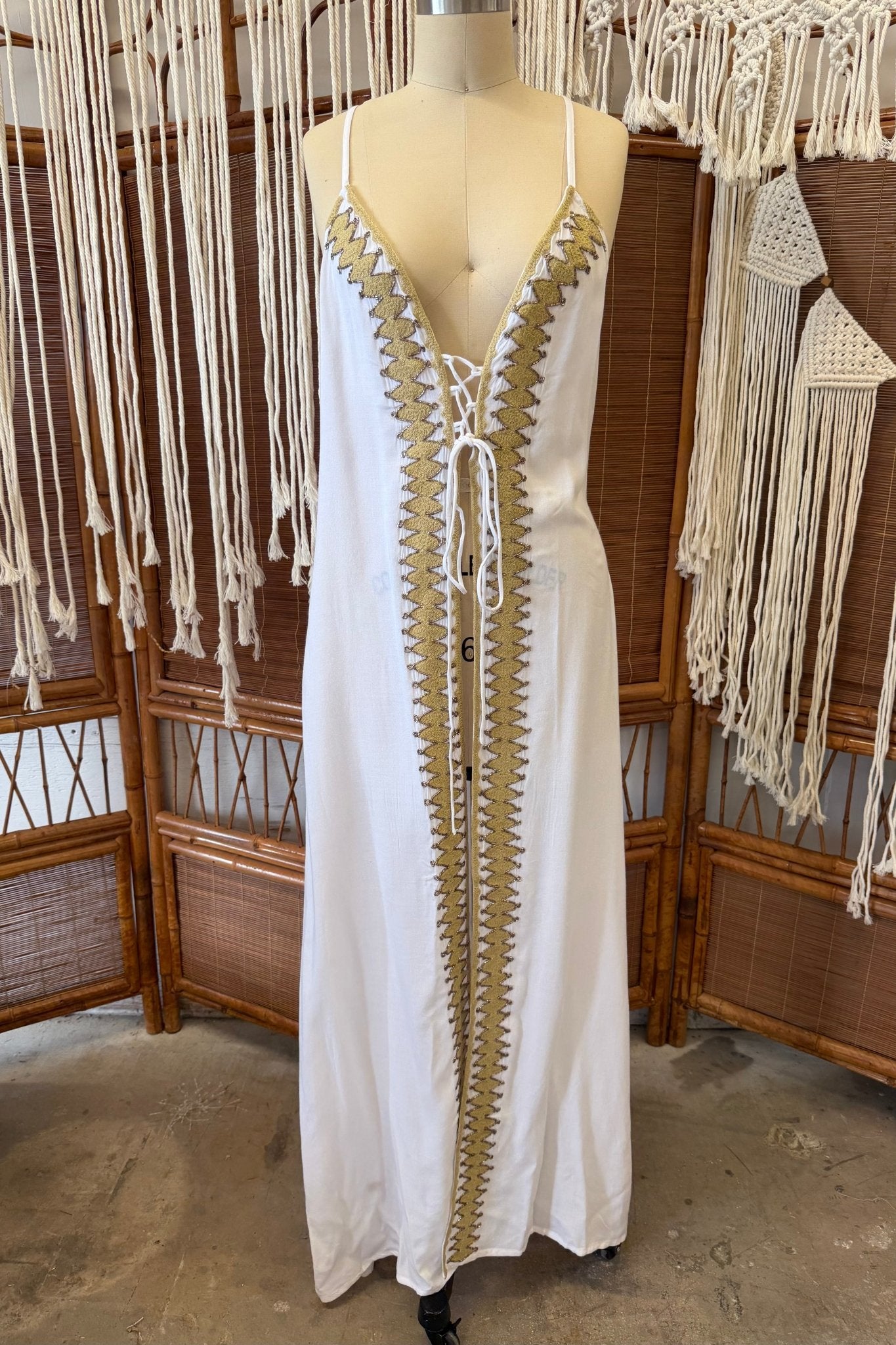 Sheet White Long Vest - ivyandlavyboutique LA Skirts