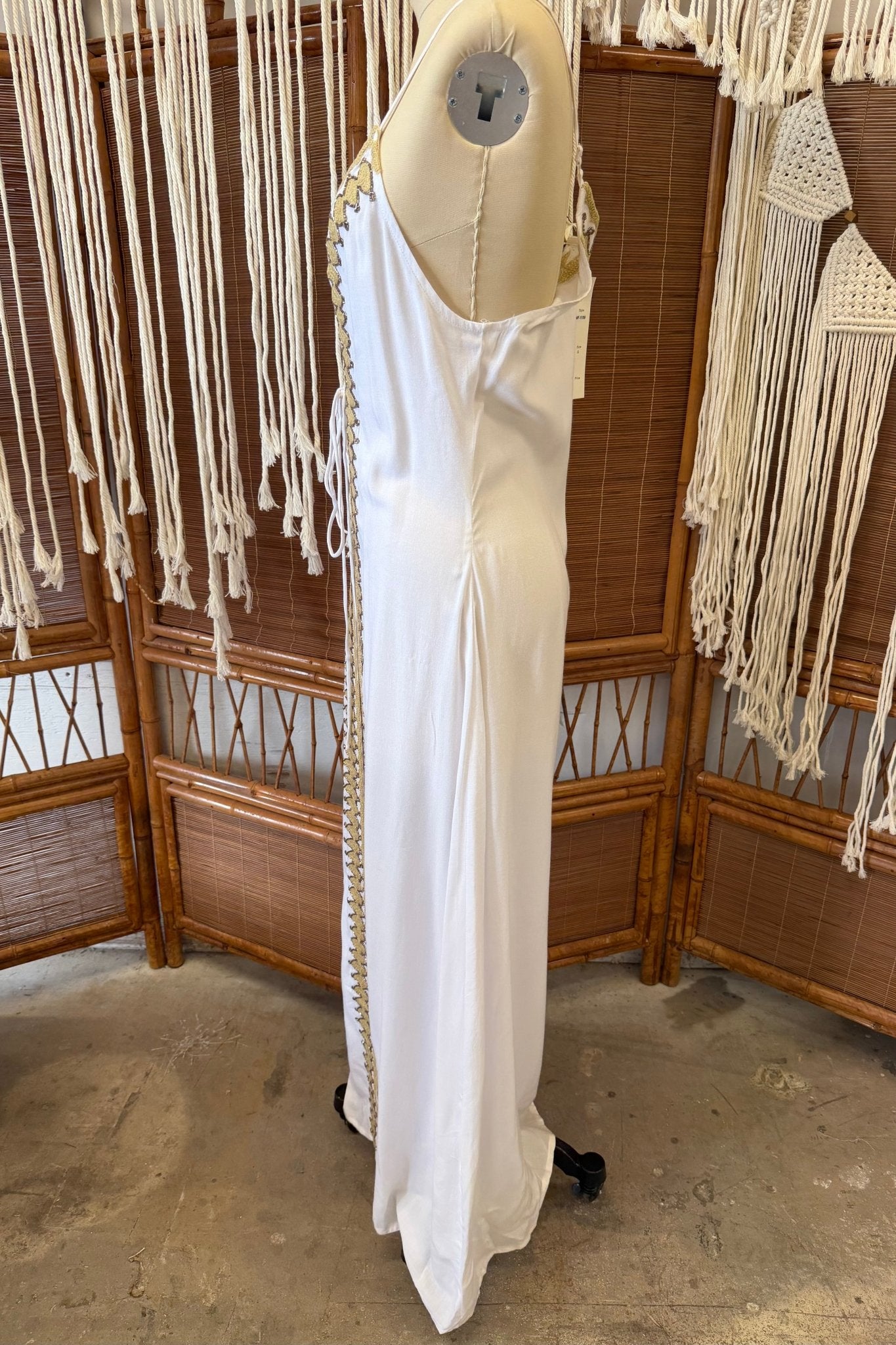 Sheet White Long Vest - ivyandlavyboutique LA Skirts
