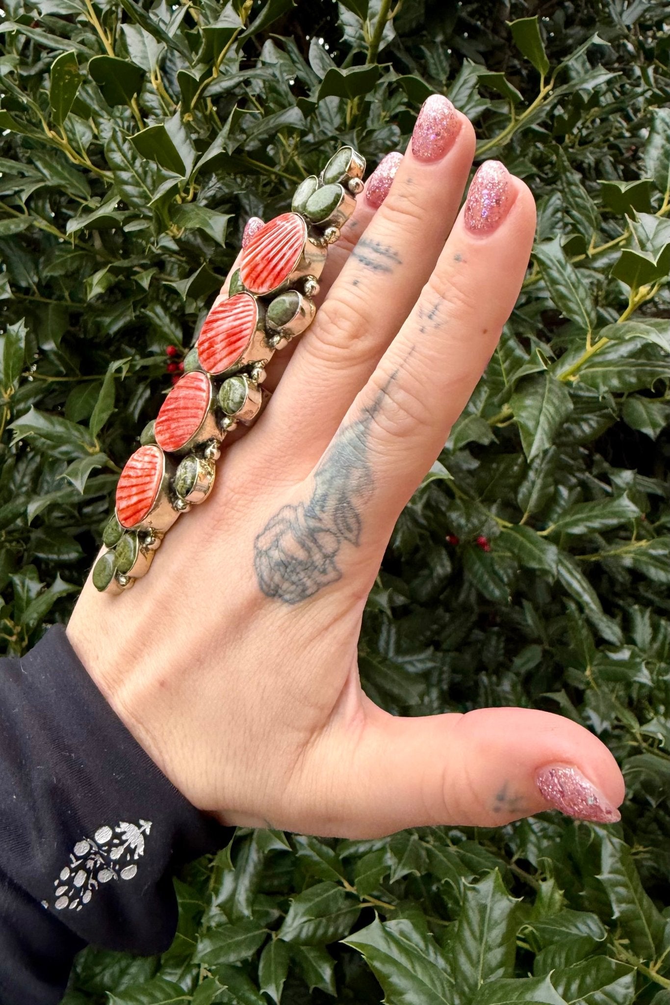 Shell & Agate Long Statement Ring - ivyandlavyboutique ivyandlavyboutique