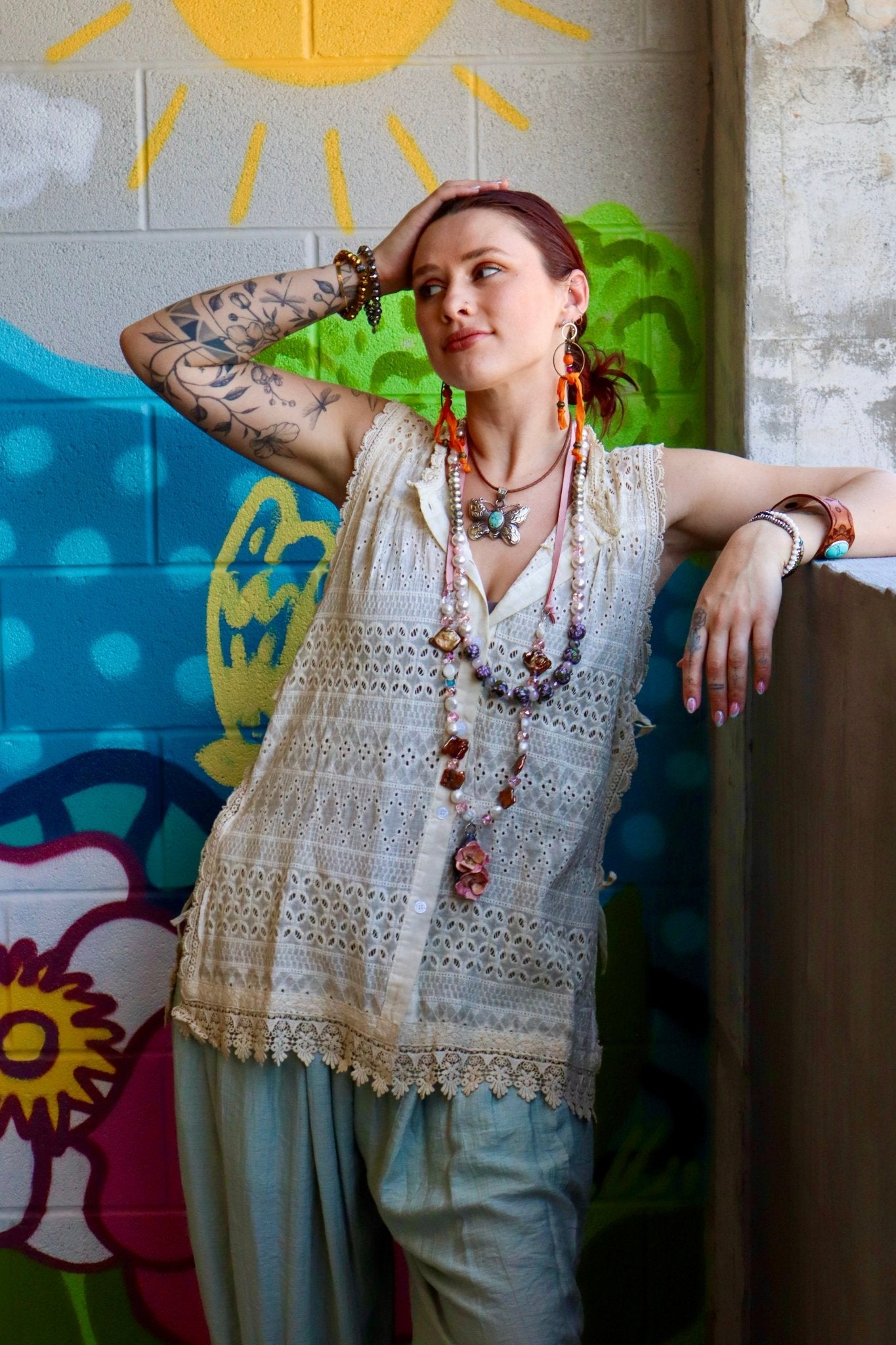 She’s a Vintage Gem Tank - ivyandlavyboutique A Rare Bird Shop