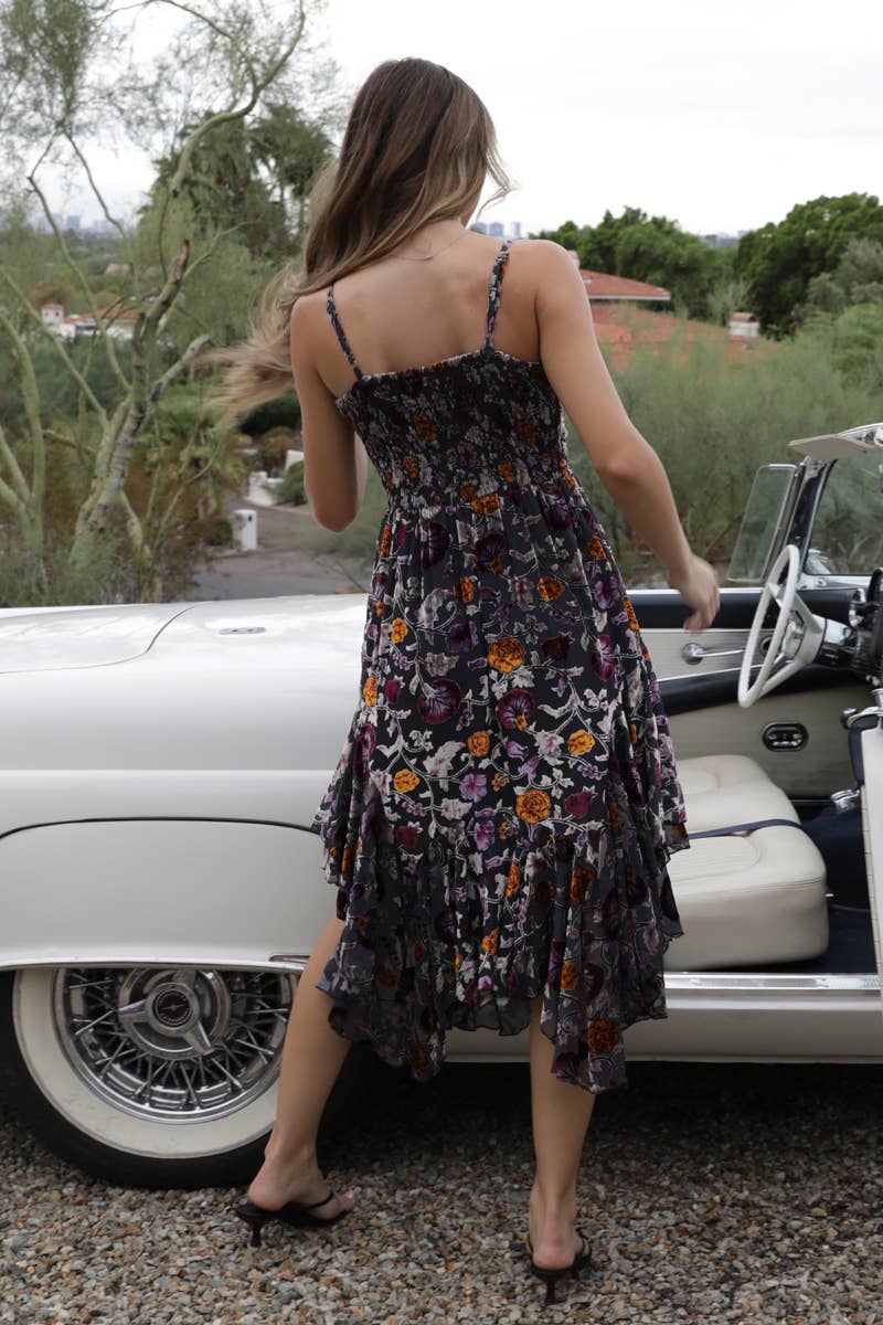 Shimmy & Shake Velvet Midi - ivyandlavyboutique ANGIE