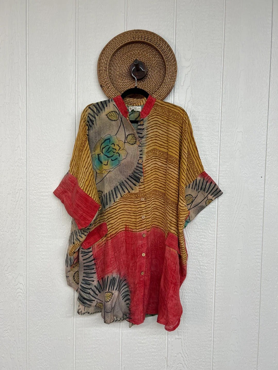 Silk Free To Be Button Combo 3 - ivyandlavyboutique Kantha Bae