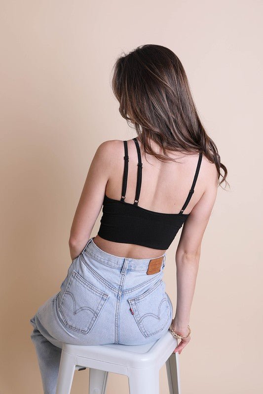 Simple Strap Brami - ivyandlavyboutique Leto Accessories