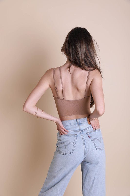 Simple Strap Brami - ivyandlavyboutique Leto Accessories