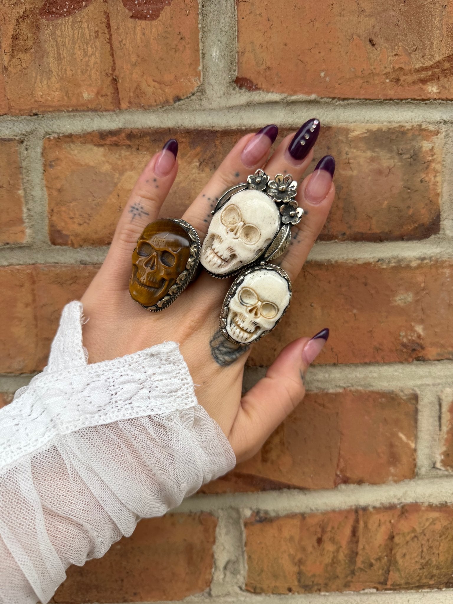 Skull Head Ring - ivyandlavyboutique ivyandlavyboutique
