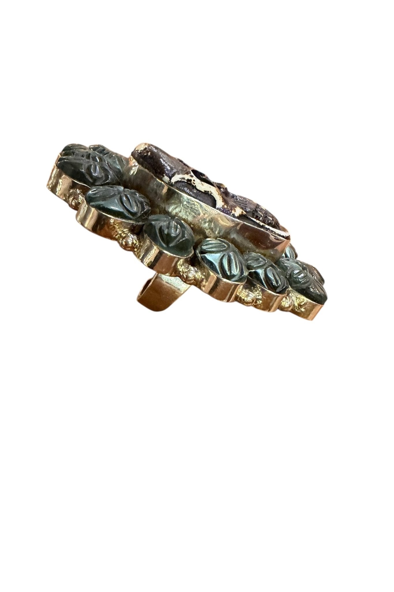 Skulls & Stones Ring - ivyandlavyboutique ivyandlavyboutique