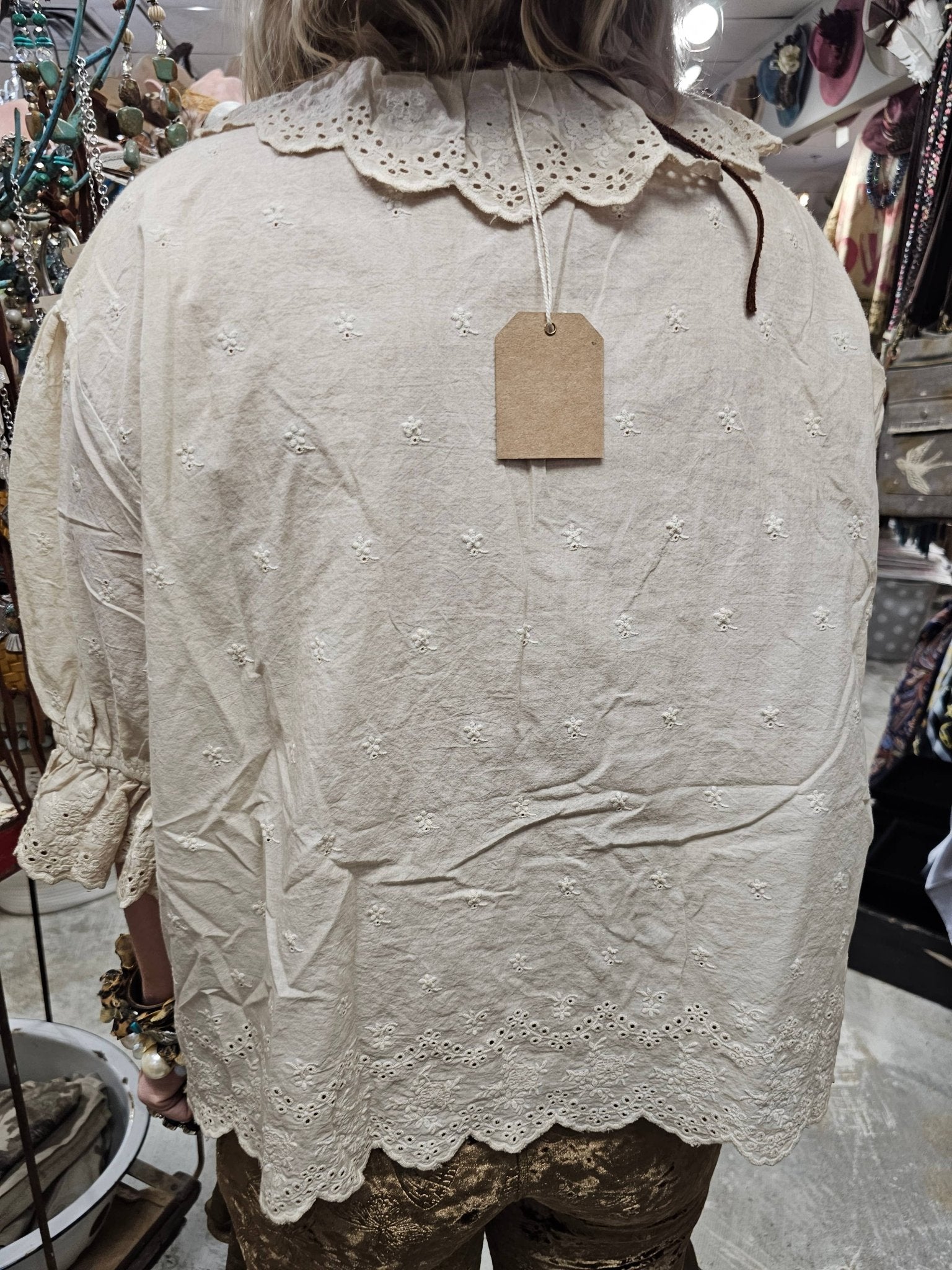 Smocked Shirt - ivyandlavyboutique A Rare Bird Shop