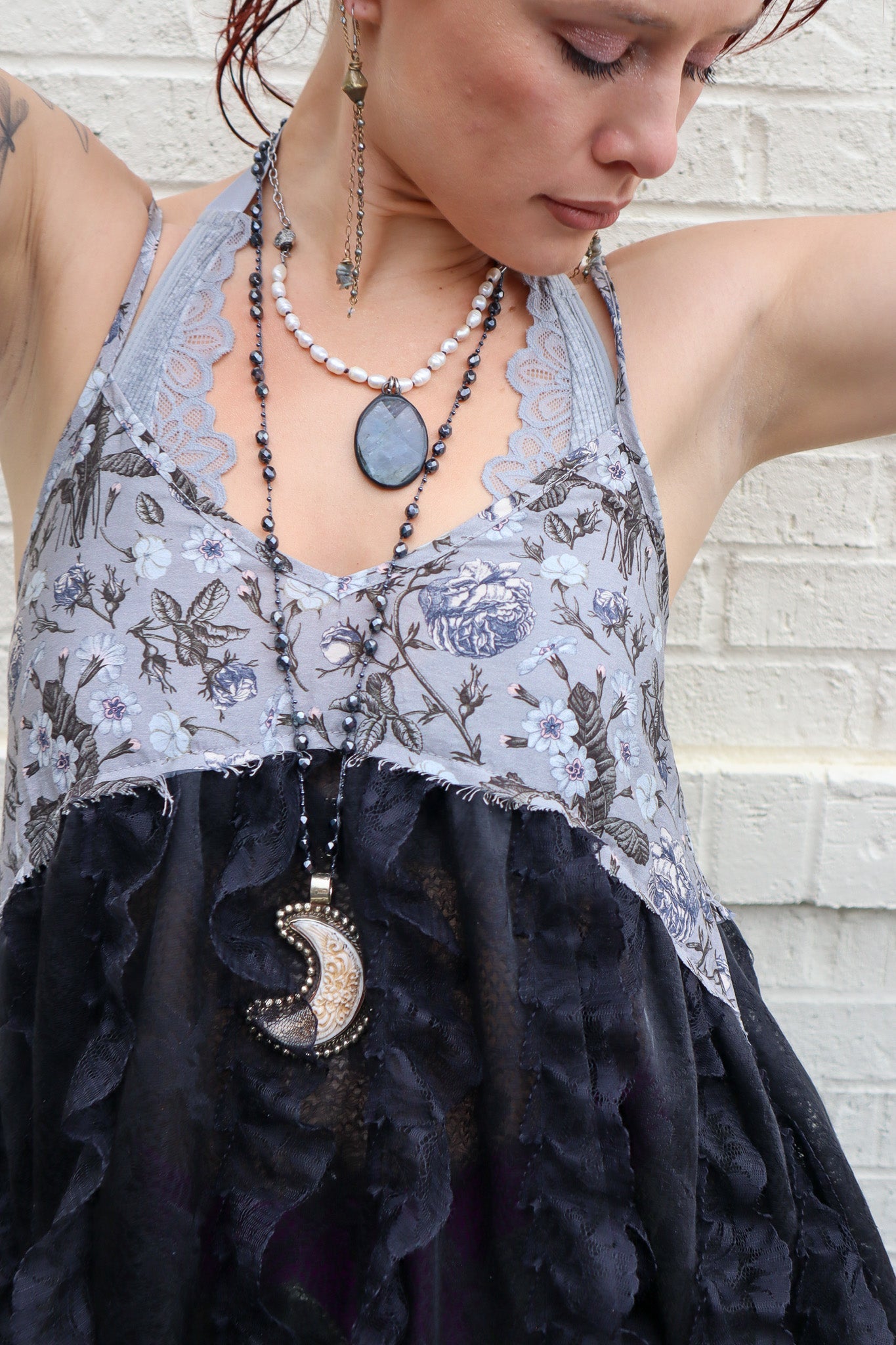 Smoky Elegance Necklace - ivyandlavyboutique Spirit Lala