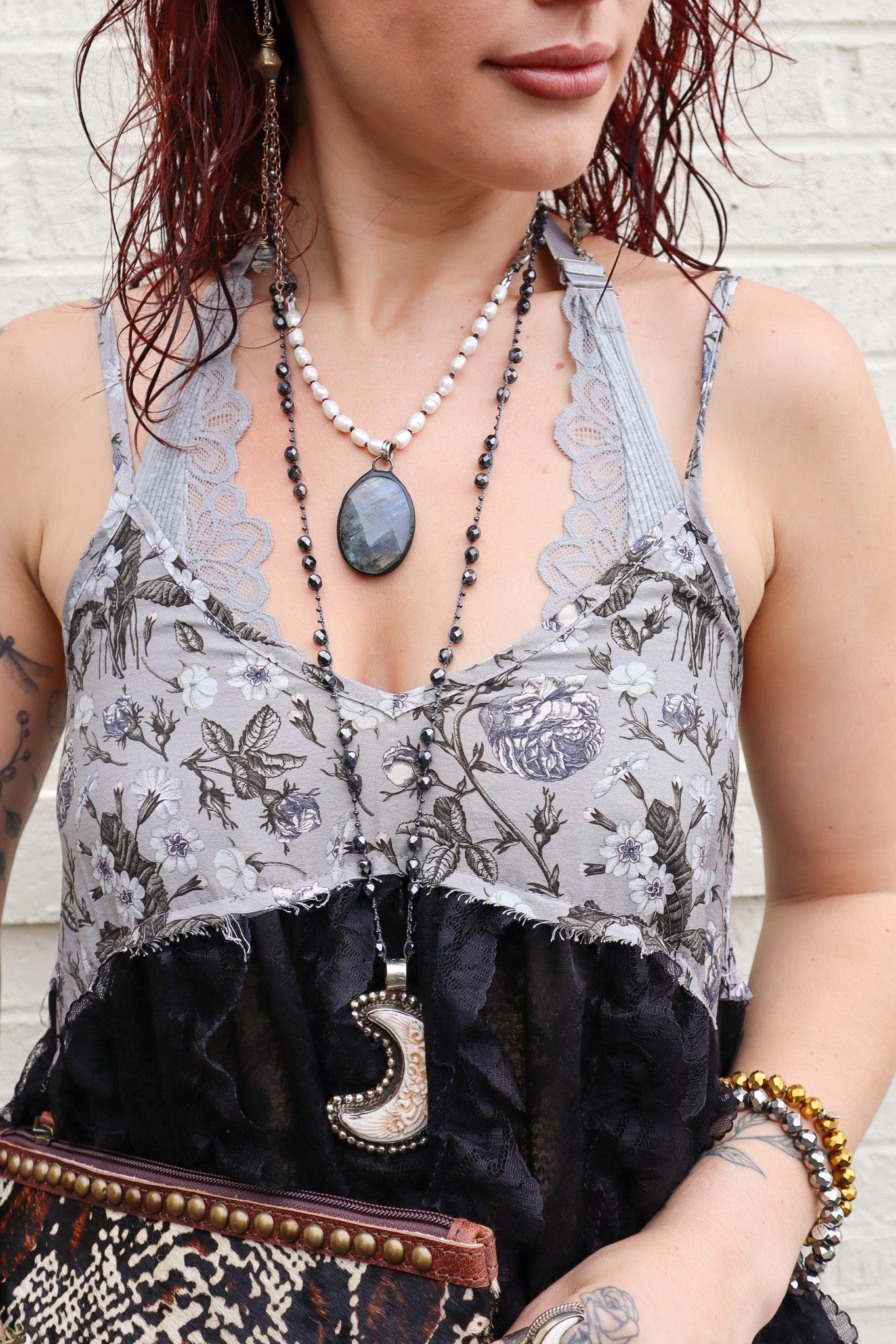 Smoky Elegance Necklace - ivyandlavyboutique Spirit Lala