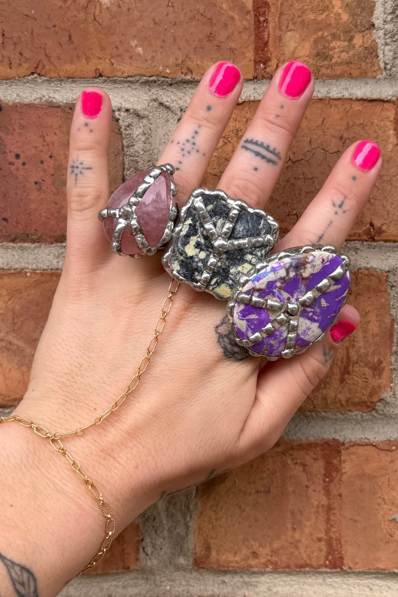 Soldered Peace Ring - ivyandlavyboutique ivyandlavyboutique