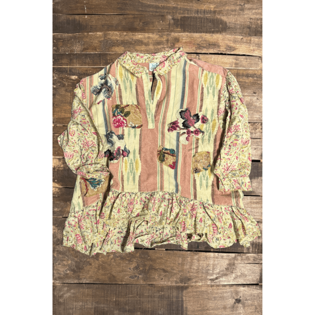 Southern Skies Top - ivyandlavyboutique Jaded Gypsy