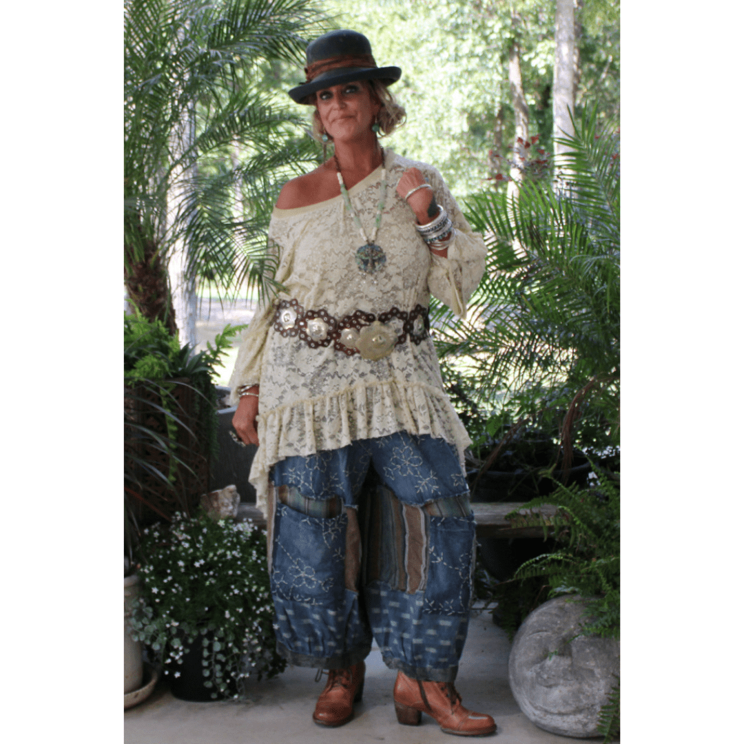 Spellbound Pants - Sky - ivyandlavyboutique Jaded Gypsy